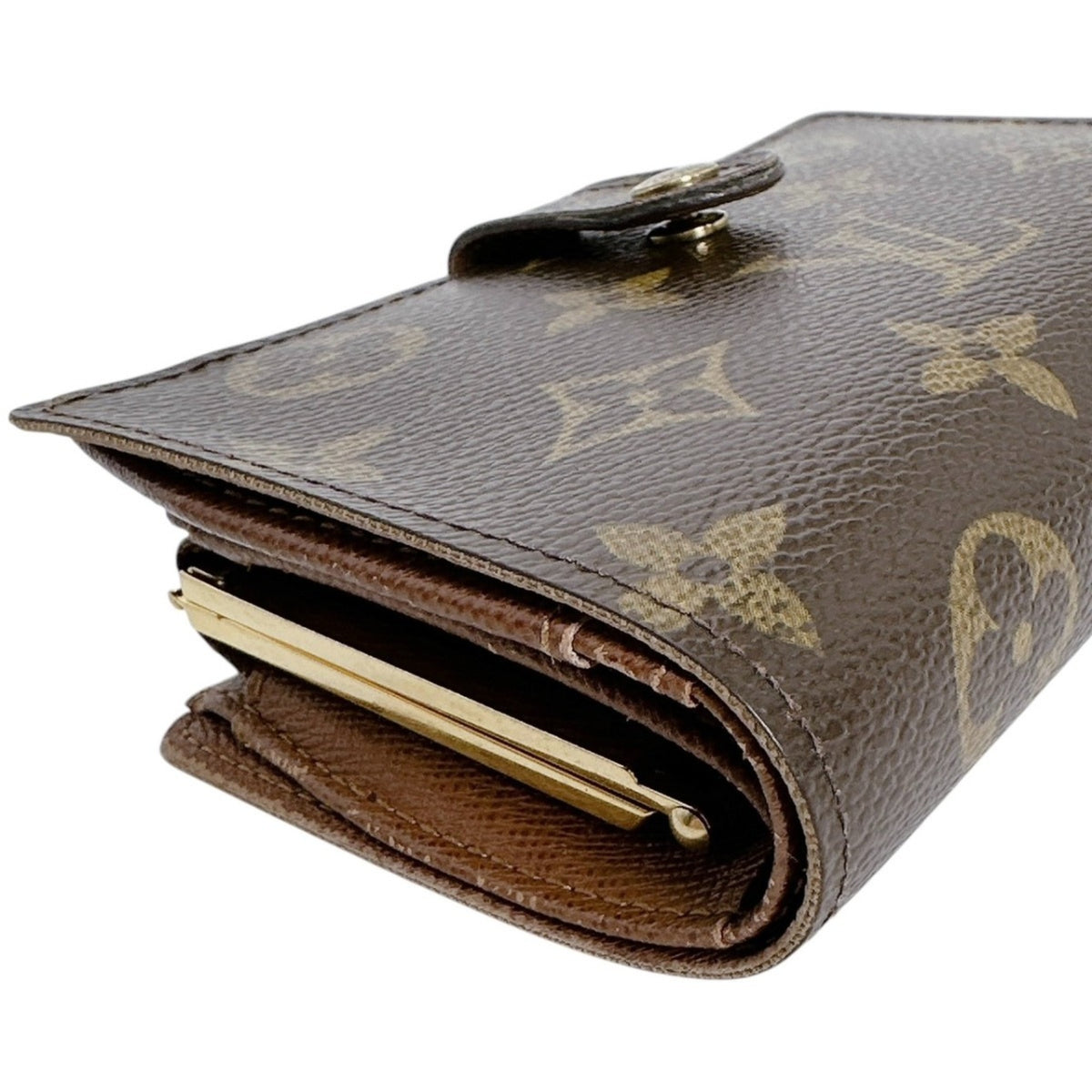 Louis Vuitton Brown Monogram Monogram Wallet (Bi-Fold) (Pre-Owned)