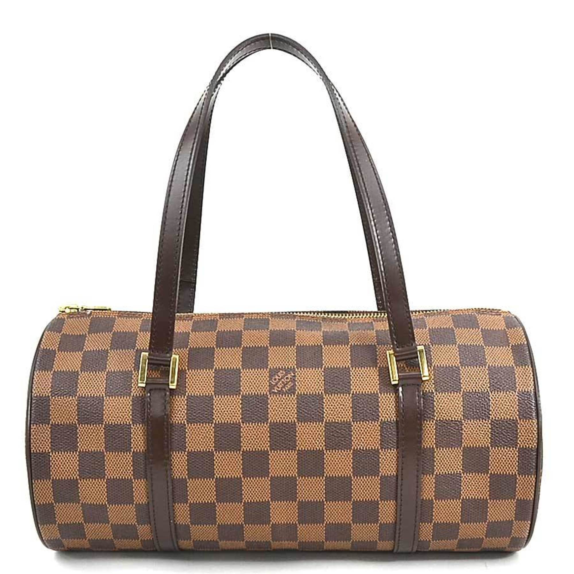 Louis Vuitton Brown Damier Canvas Handbag (Pre-Owned)
