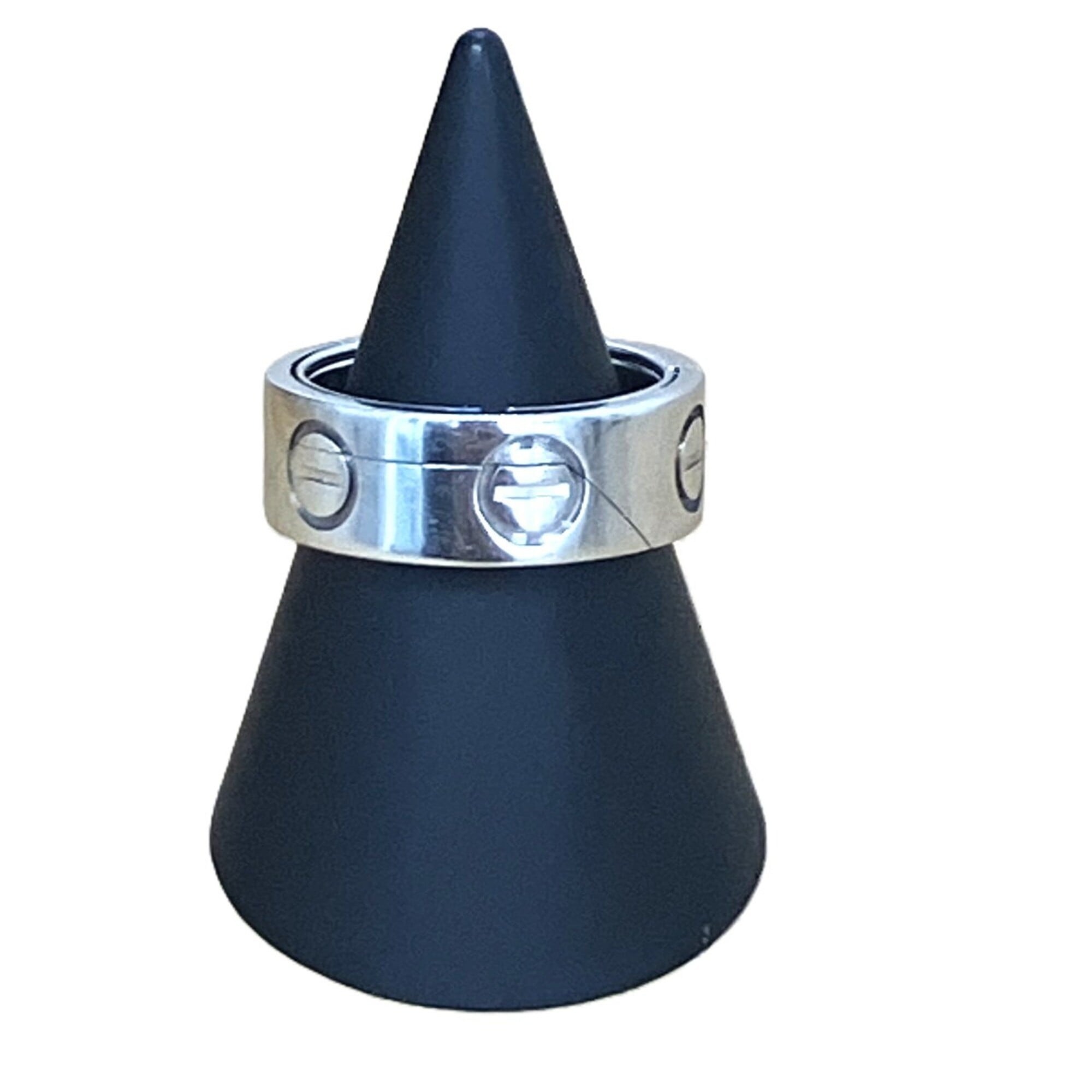 Cartier White Gold White Gold (18K) Band Ring (Pre-Owned)