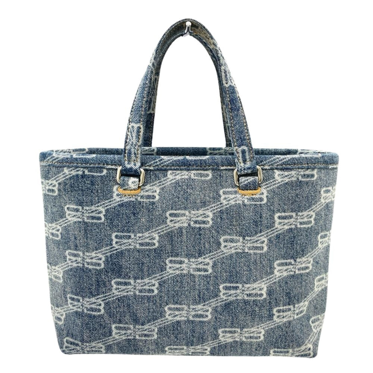 Balenciaga Blue Denim Handbag (Pre-Owned)