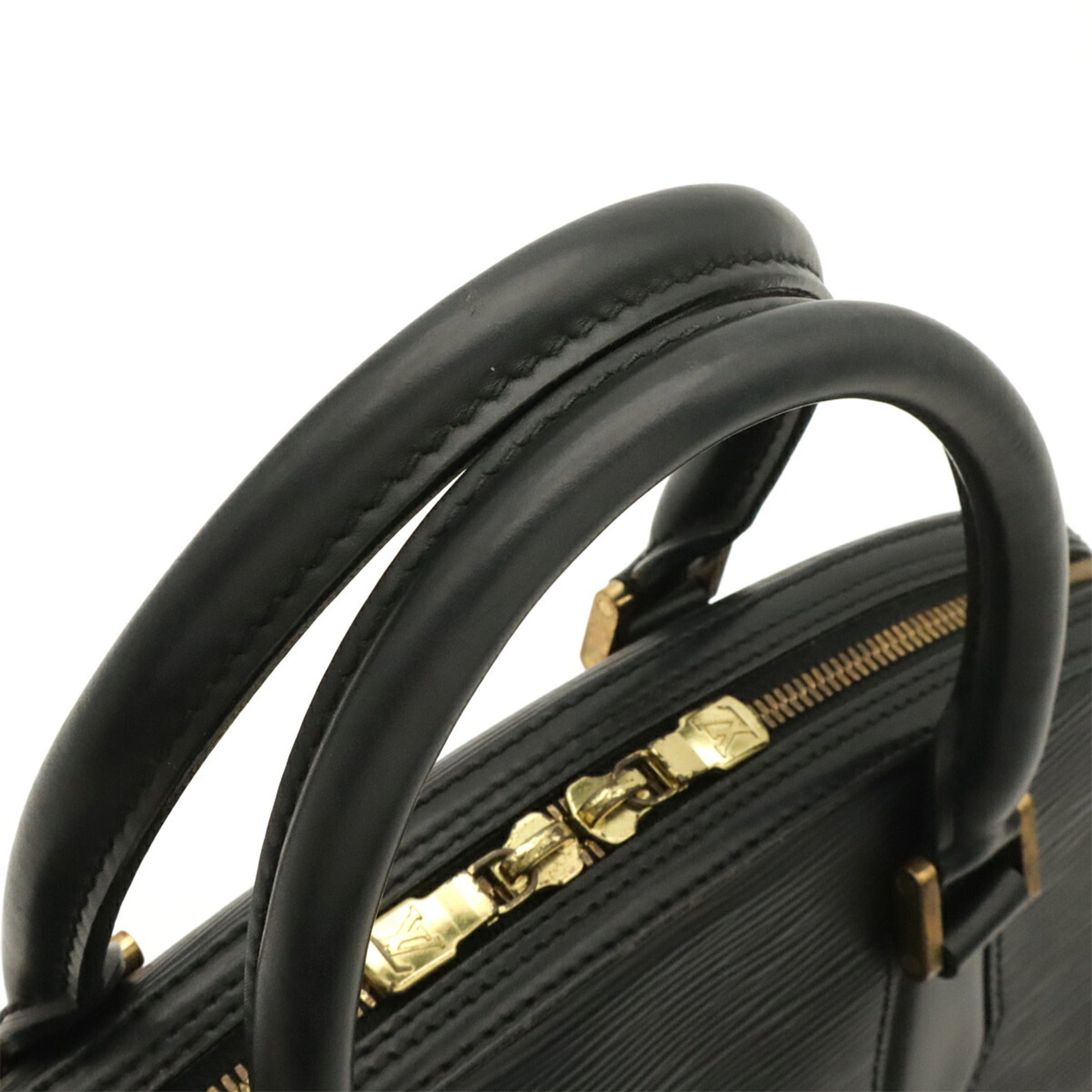 Louis Vuitton Black Noir White Handbag (Pre-Owned)