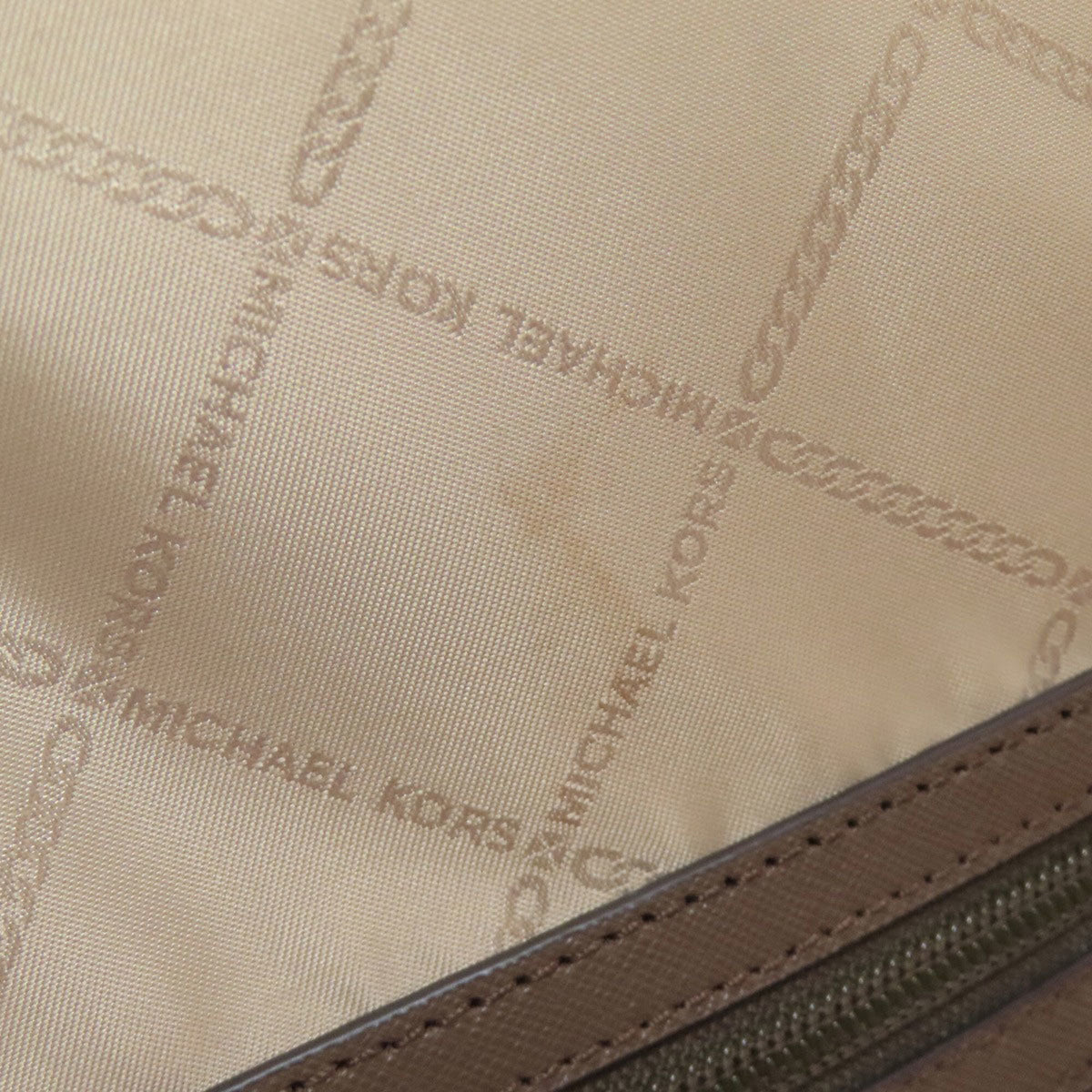 Michael Kors Brown Nylon Backpack (Pre-Owned)