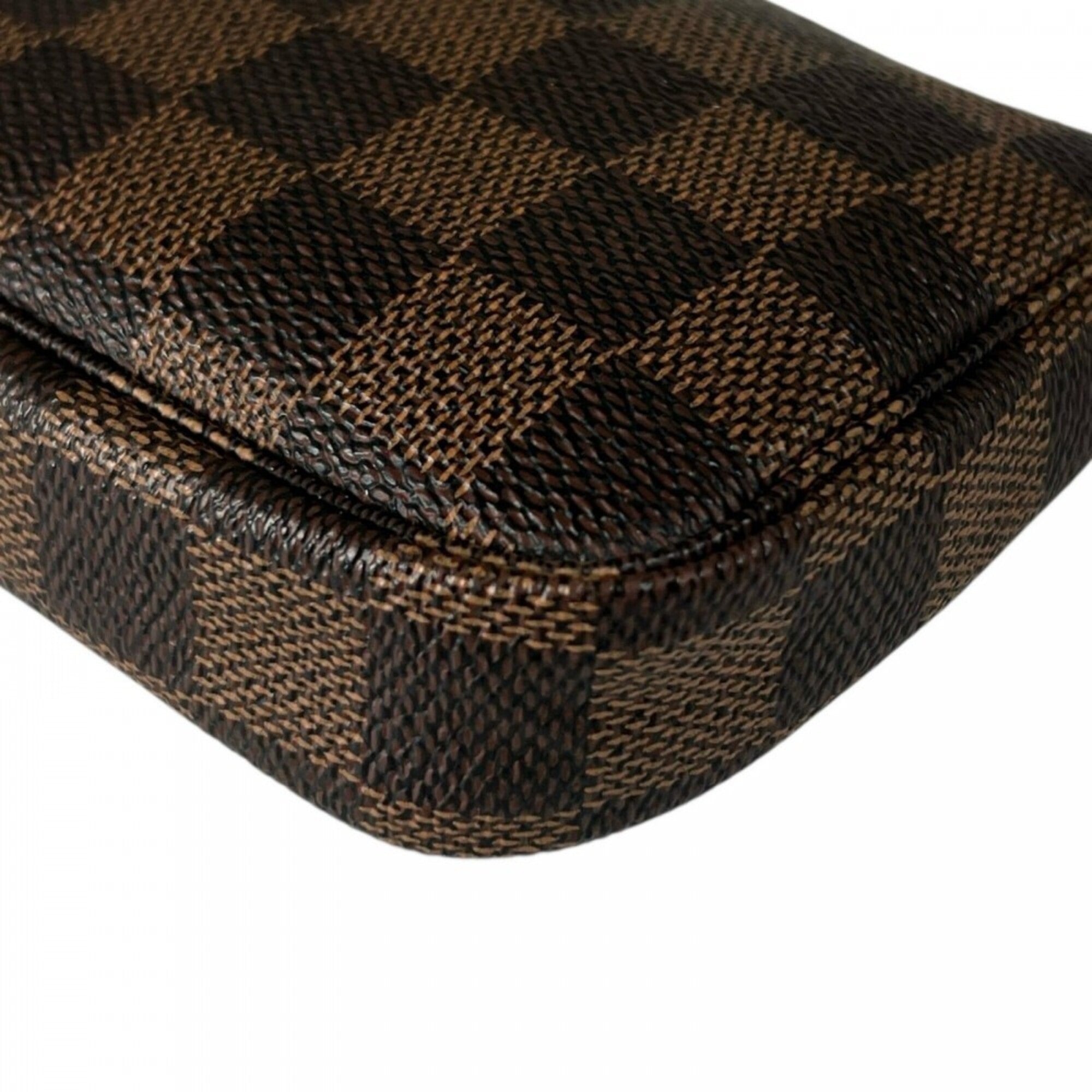 Louis Vuitton Damier Brown Damier Canvas Pouch (Pre-Owned)