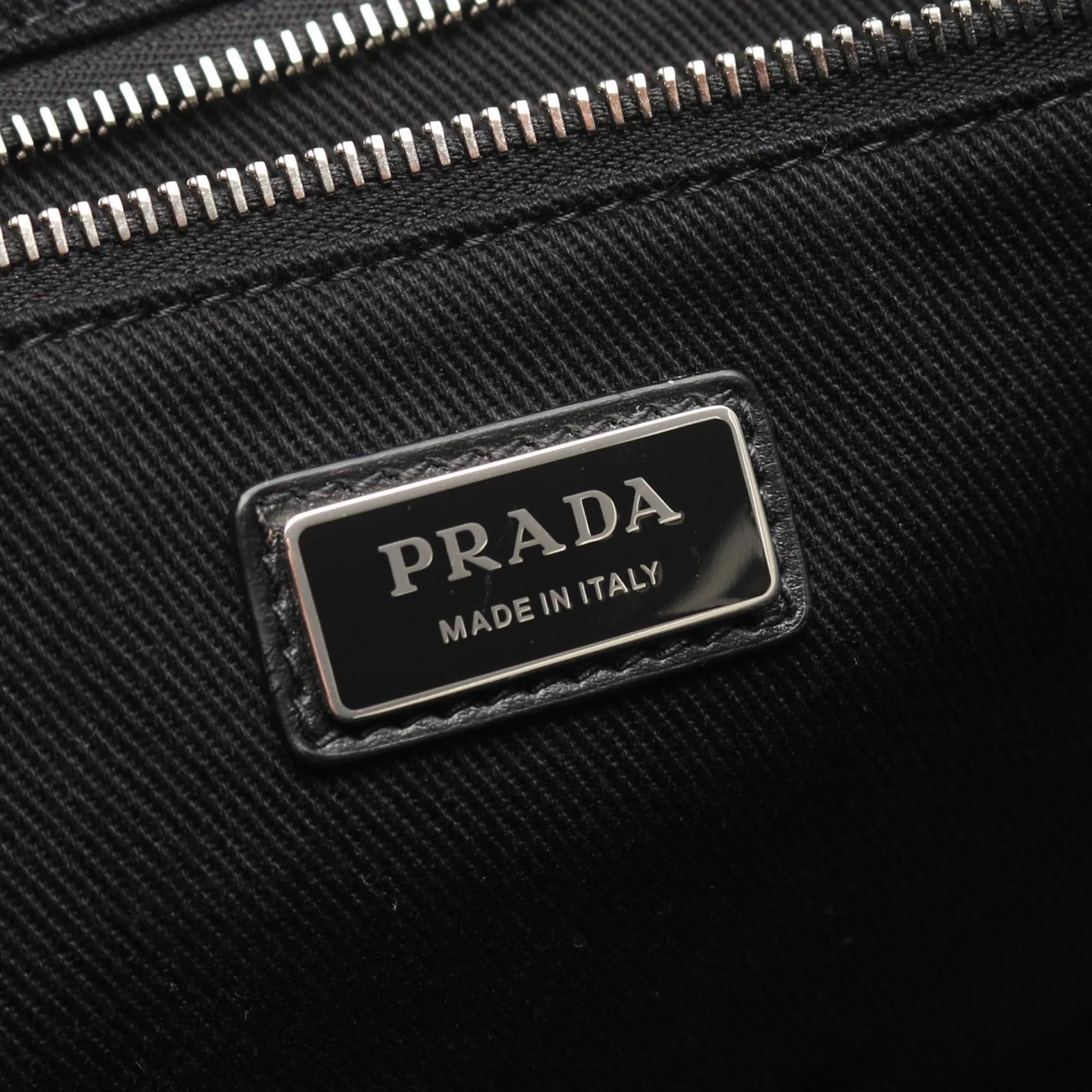 Prada Black Canvas Tote Bag (Pre-Owned)