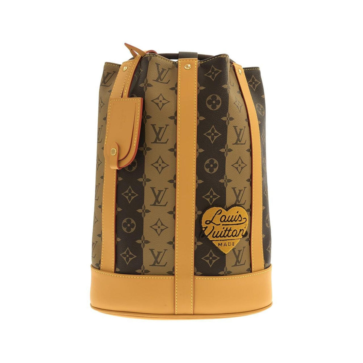 Louis Vuitton Marron Coated Canvas Shoulder Bag (Pre-Owned)