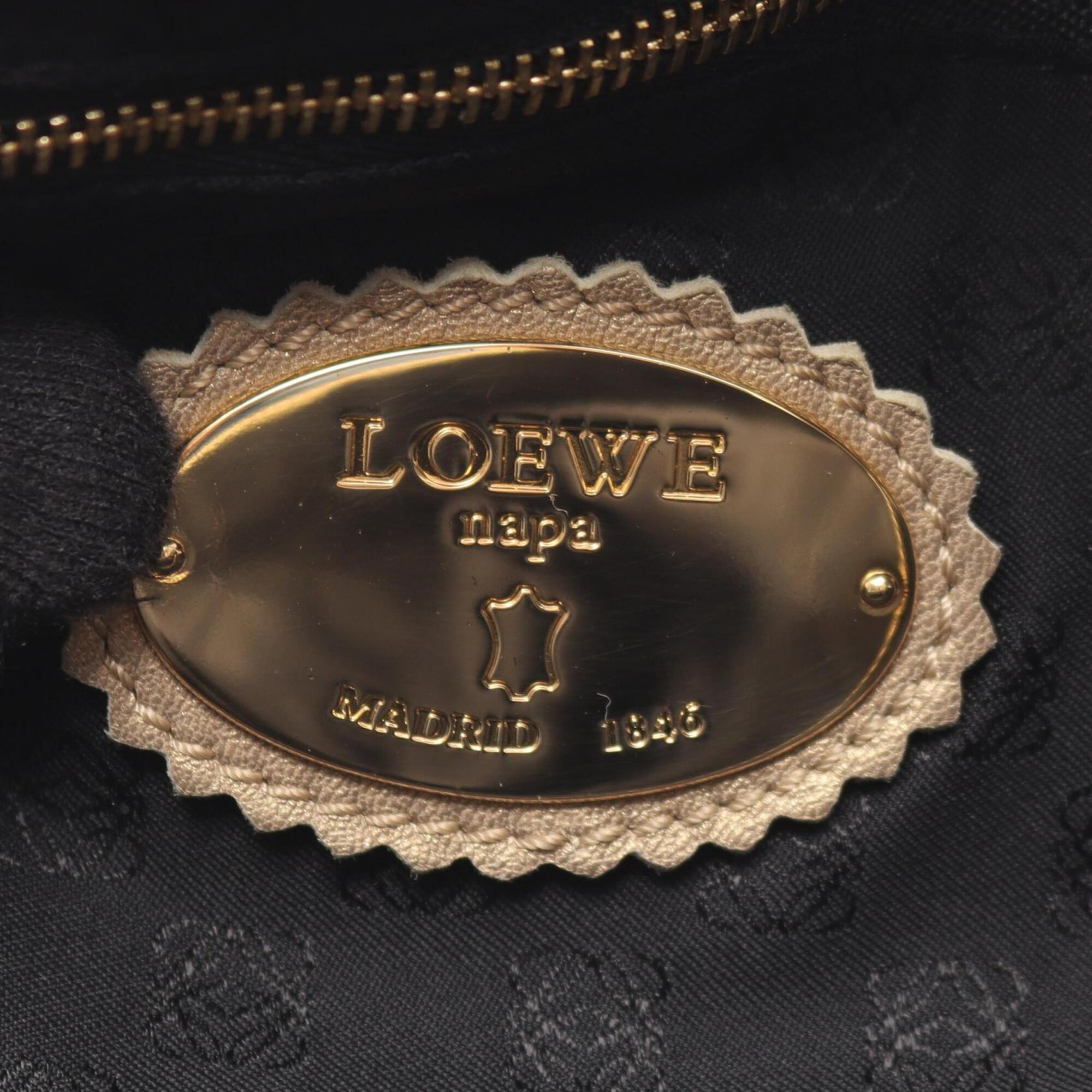 Loewe Brown Leather Handbag (Pre-Owned)