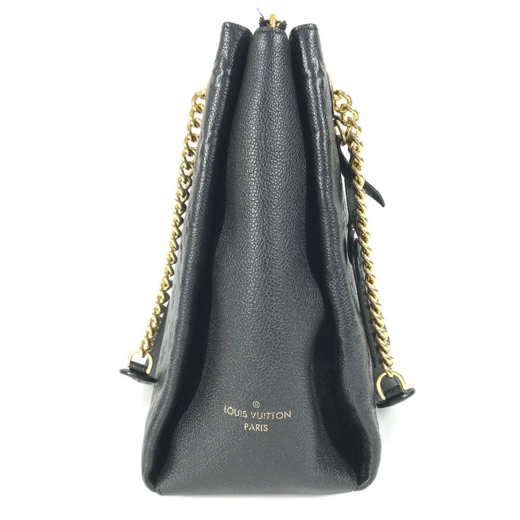 Louis Vuitton Black Noir Monogram Empreinte Shoulder Bag Tote Bag (Pre-Owned)