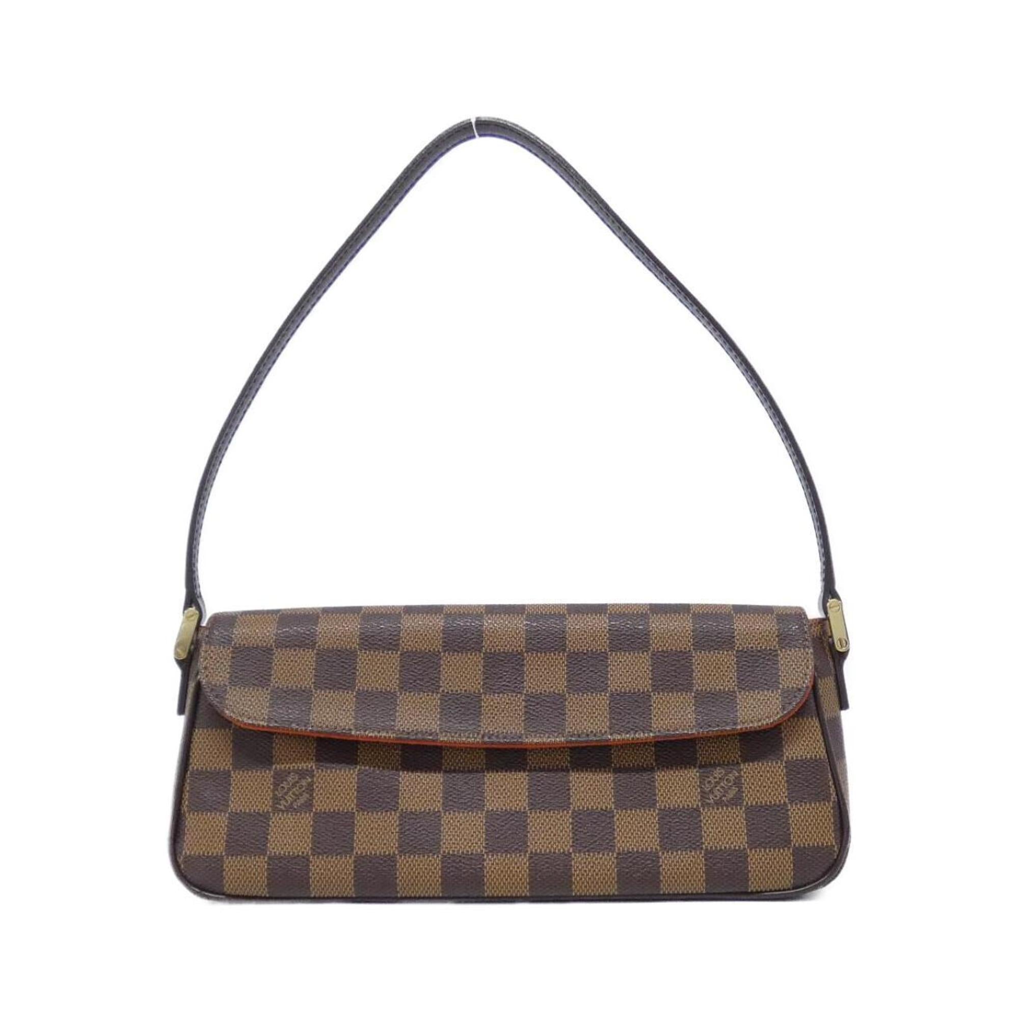 Louis Vuitton Ebene Coated Canvas Shoulder Bag (Pre-Owned)