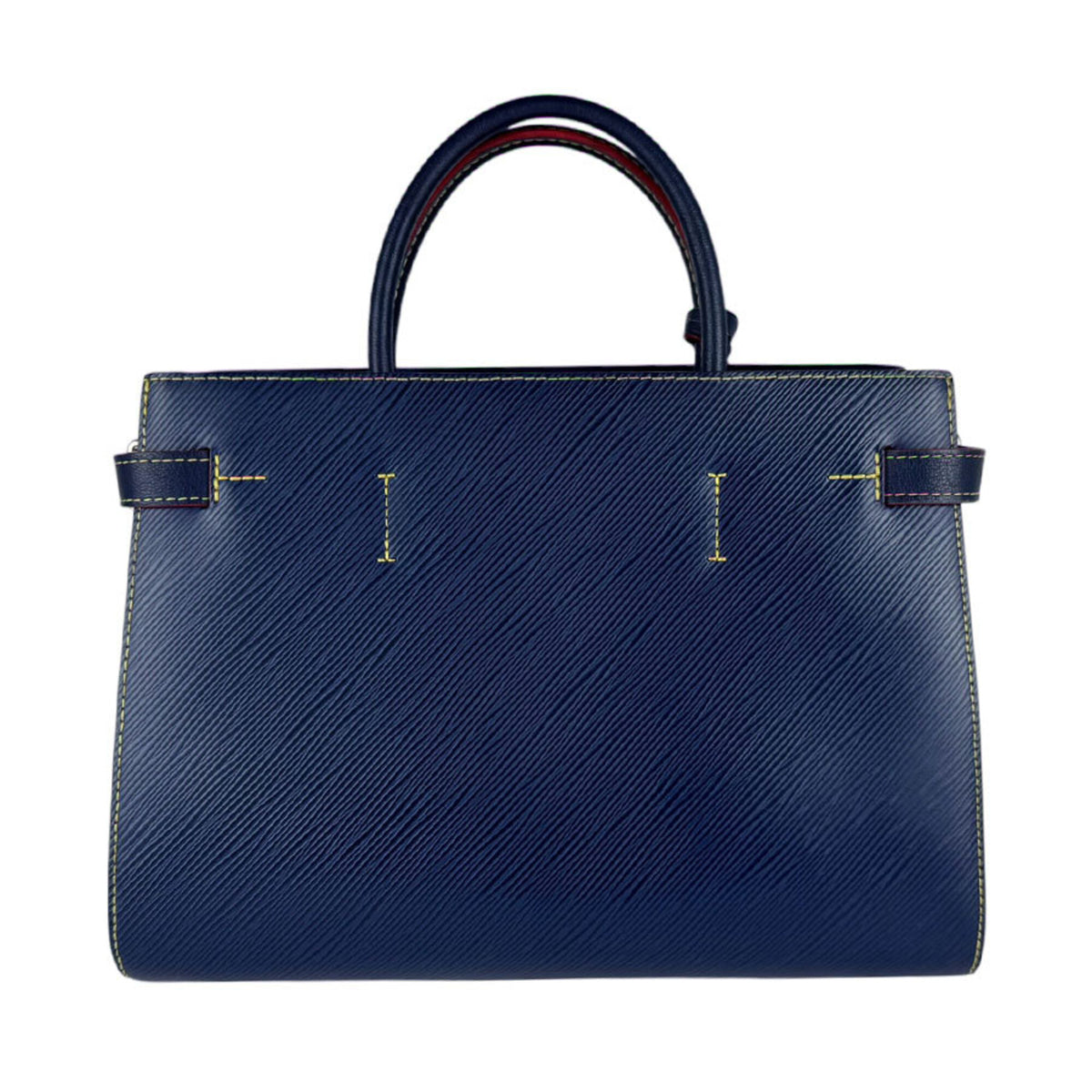 Louis Vuitton Navy Epi Leather Handbag Shoulder Bag (Pre-Owned)