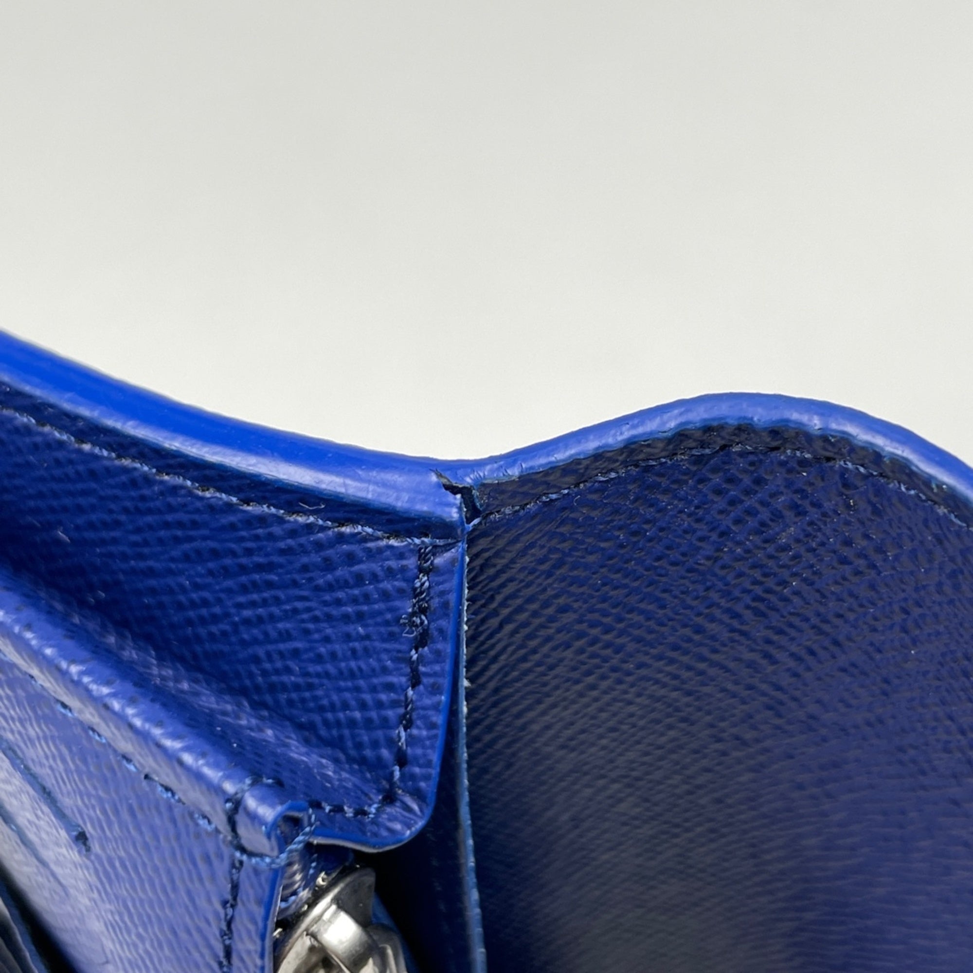 Louis Vuitton Blue Monogram Monogram Wallet (Bi-Fold) (Pre-Owned)
