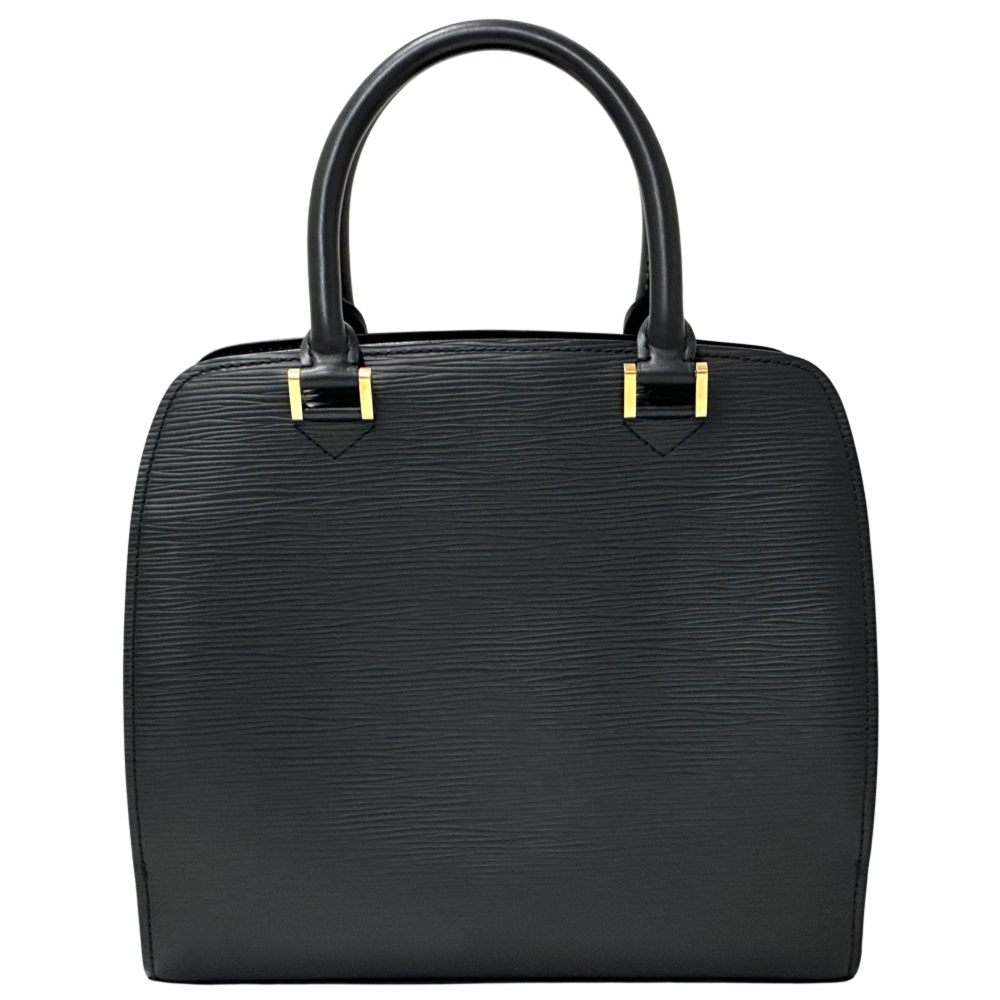 Louis Vuitton Black Noir Epi Leather Handbag (Pre-Owned)