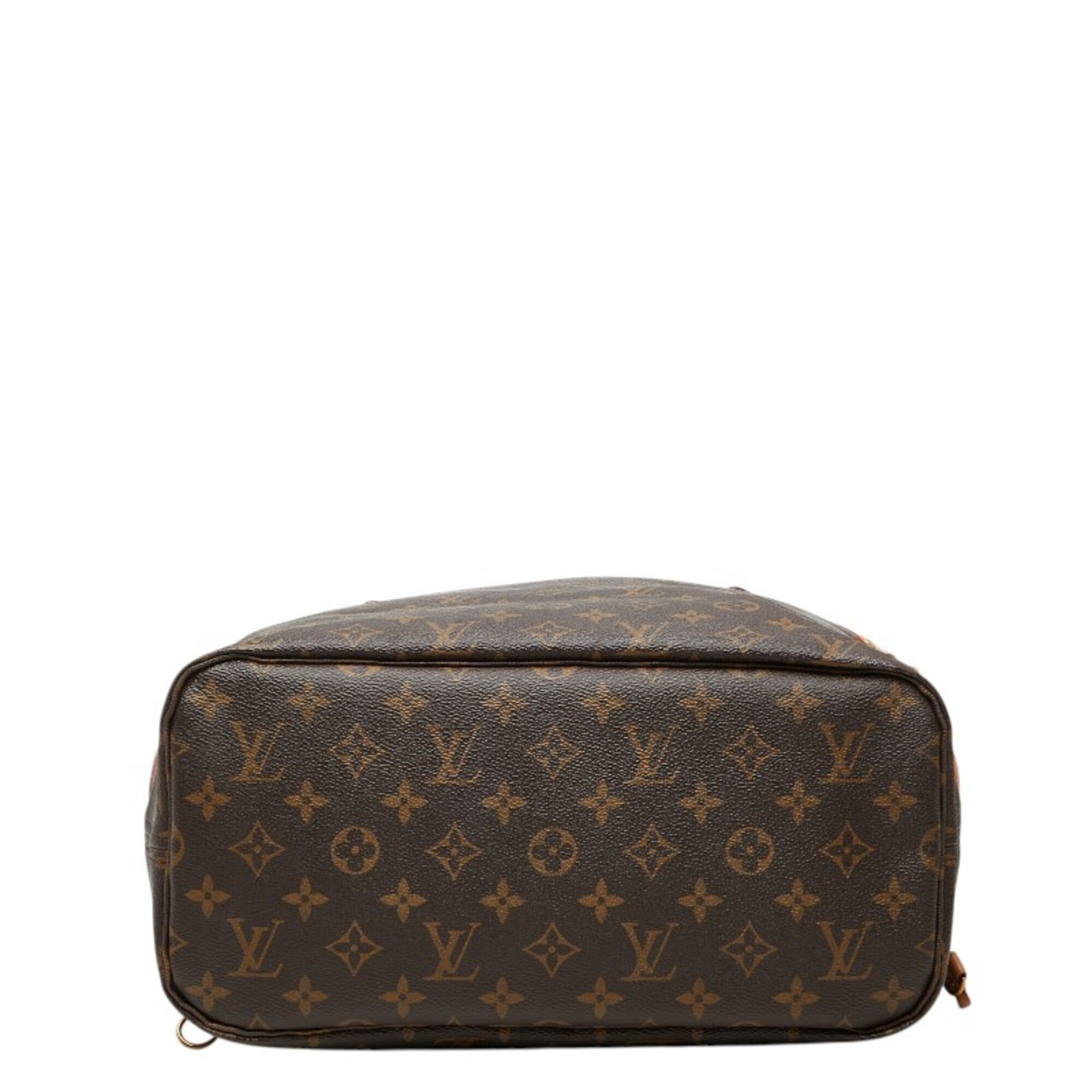 Louis Vuitton Brown Pink Pvc Leather Shoulder Bag Tote Bag (Pre-Owned)