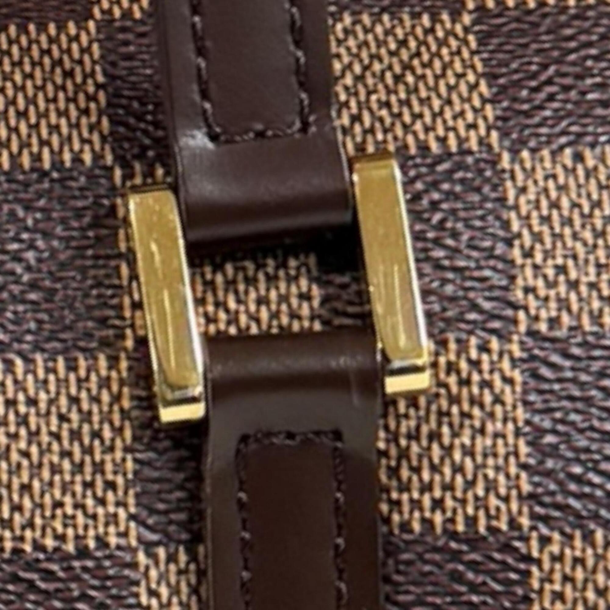 Louis Vuitton Brown Damier Canvas Handbag (Pre-Owned)