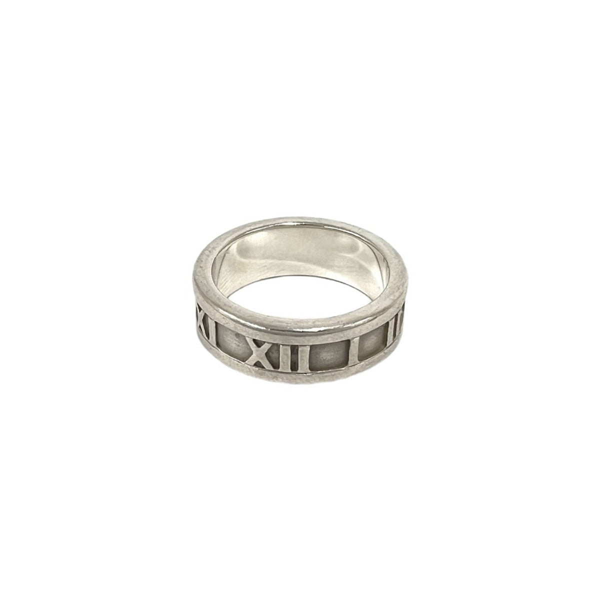 Tiffany Silver Silver 925 Band Ring (Pre-Owned)