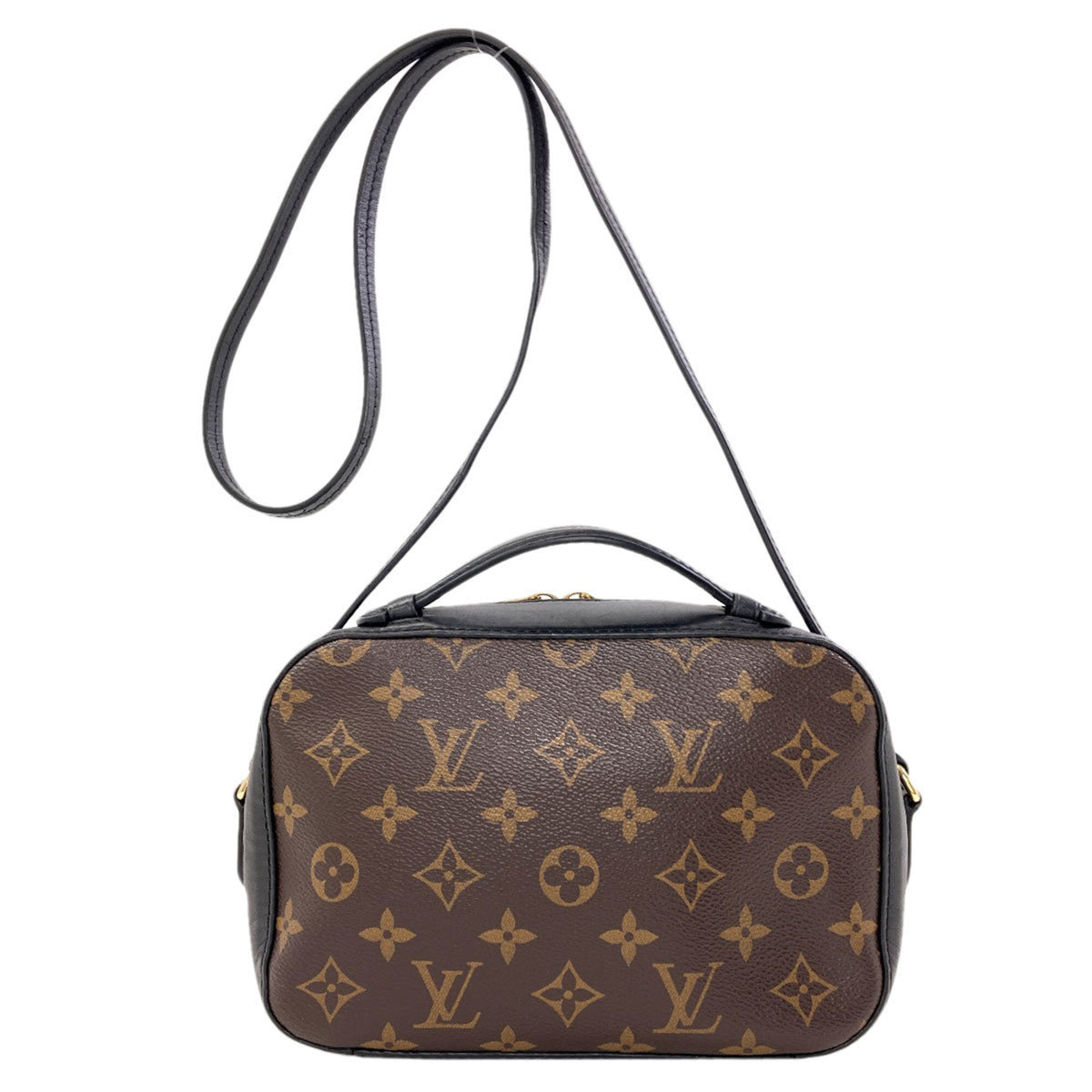Louis Vuitton Black Brown Monogram Monogram Shoulder Bag (Pre-Owned)