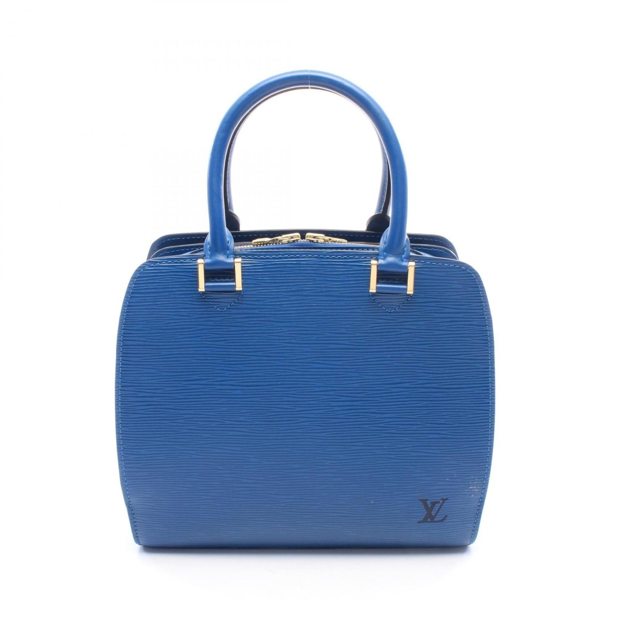 Louis Vuitton Blue Epi Leather Handbag (Pre-Owned)
