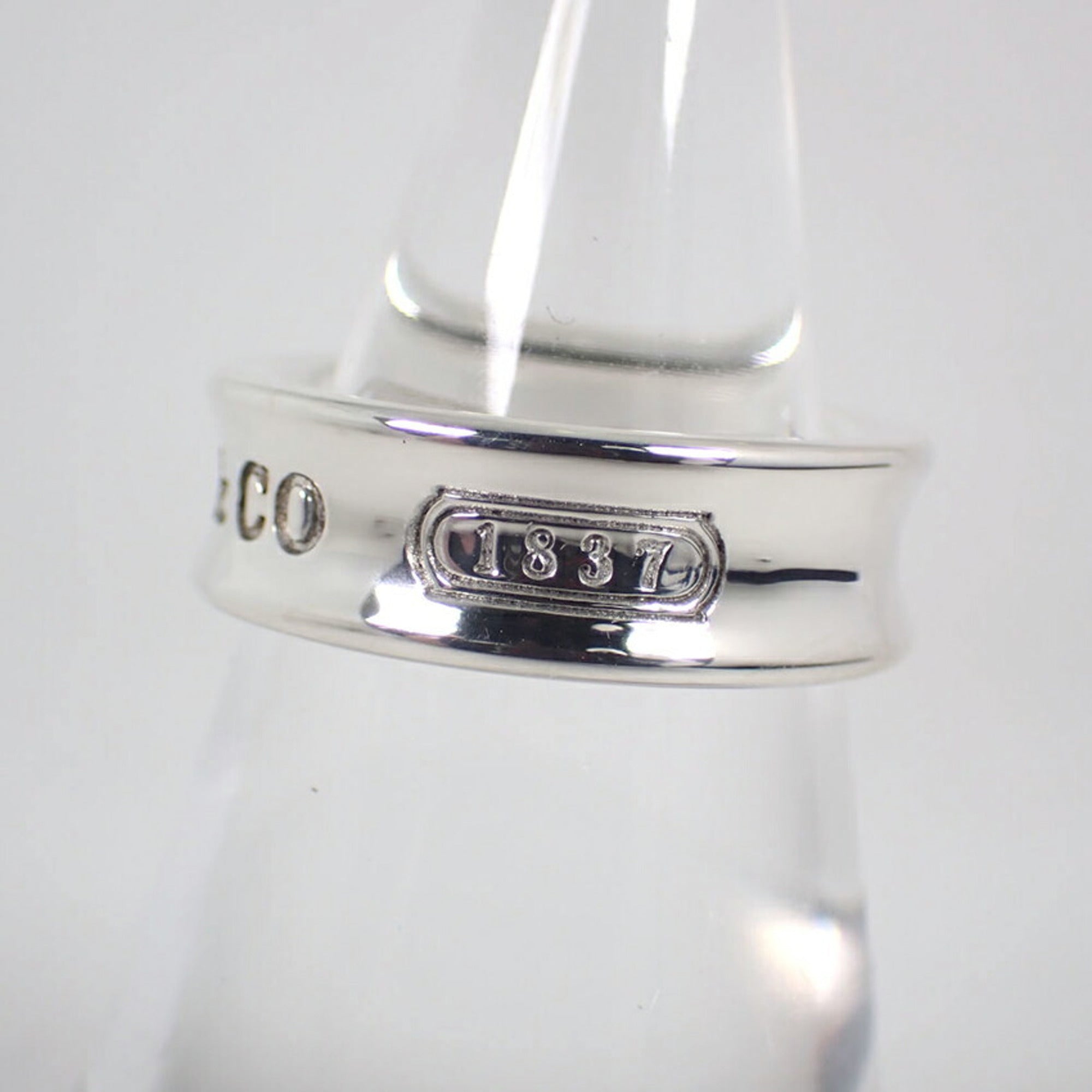 Tiffany Sterling Silver 925 Band Ring (Pre-Owned)
