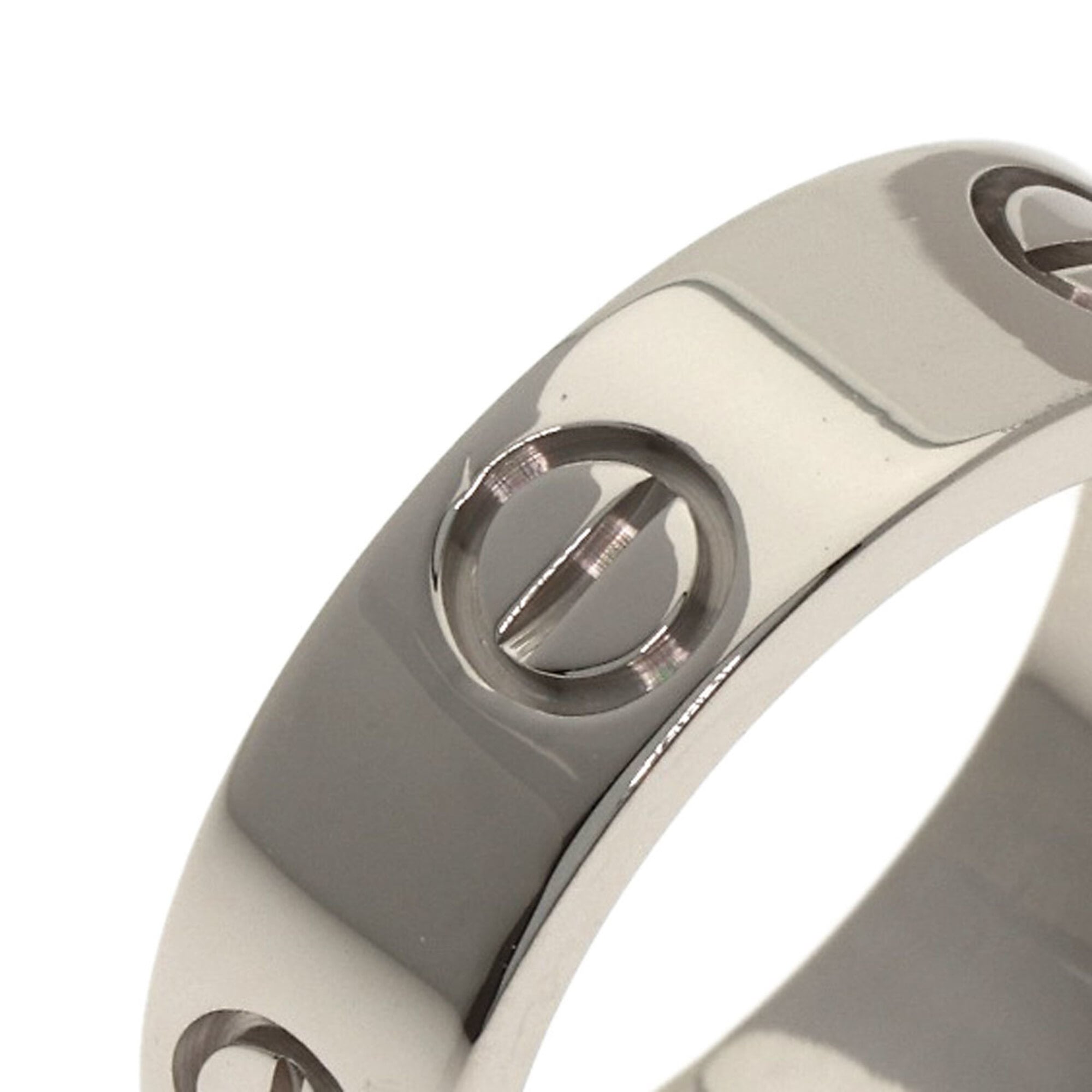 Cartier Love White Gold (18K) Band Ring (Pre-Owned)