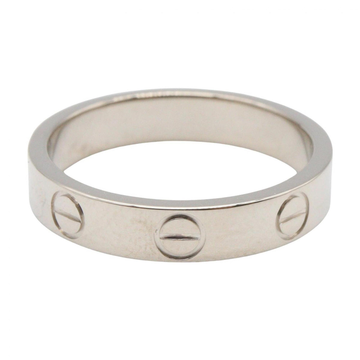Cartier Silver White Gold (18K) Band Ring (Pre-Owned)
