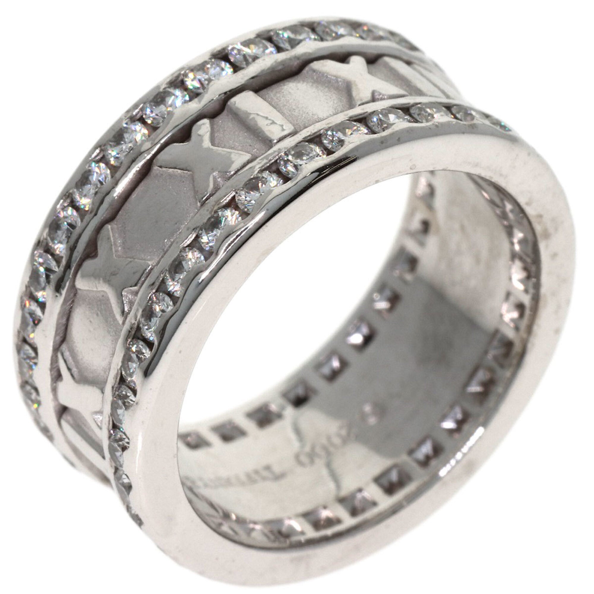 Tiffany White Gold (18K) Band Ring (Pre-Owned)