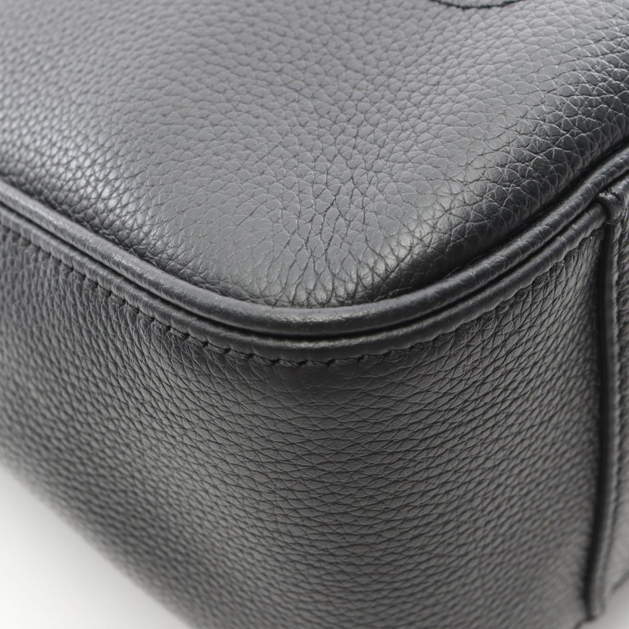Christian Dior Black Leather Tote Bag (Pre-Owned)