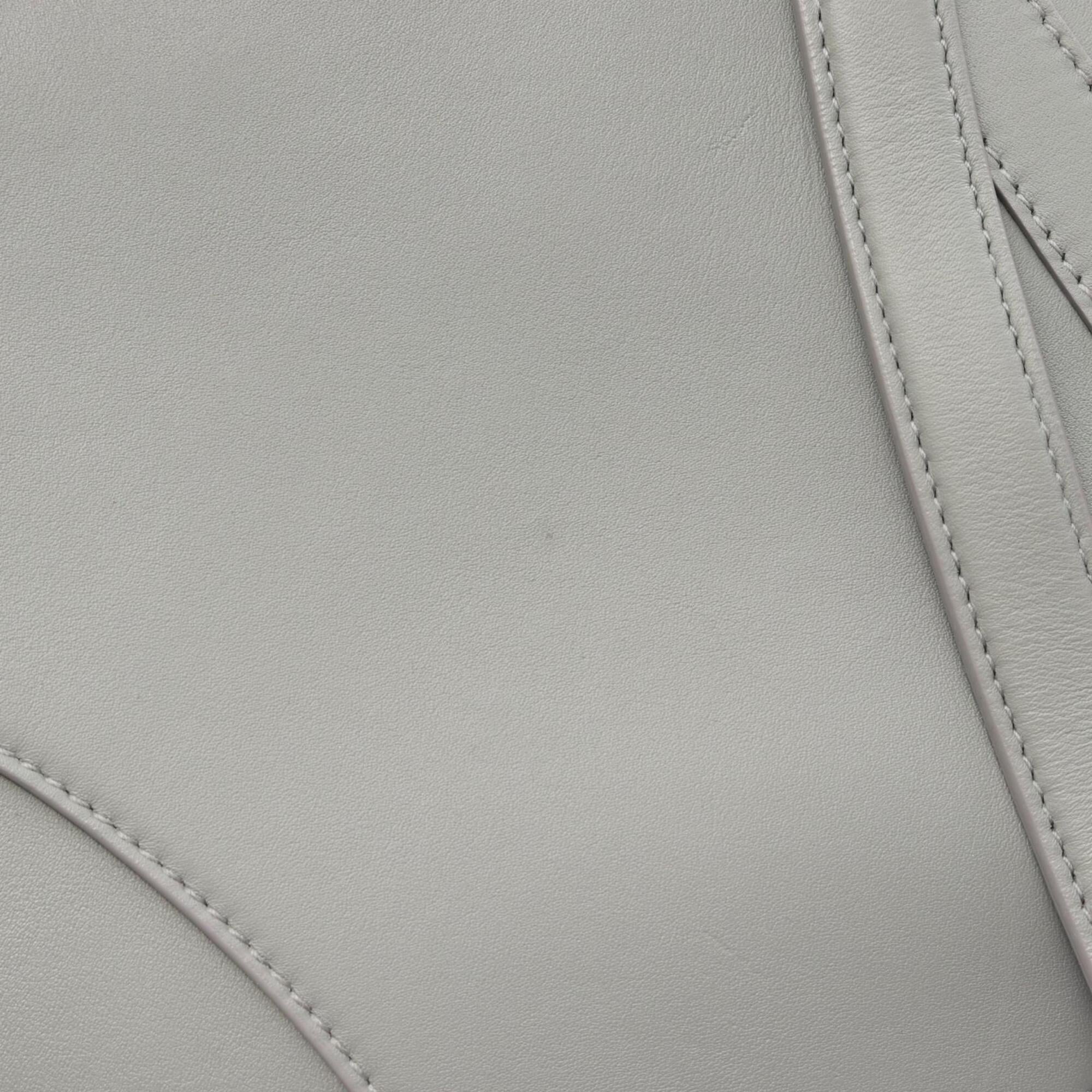 Christian Dior Green Leather Handbag Saddle Bag (Pre-Owned)