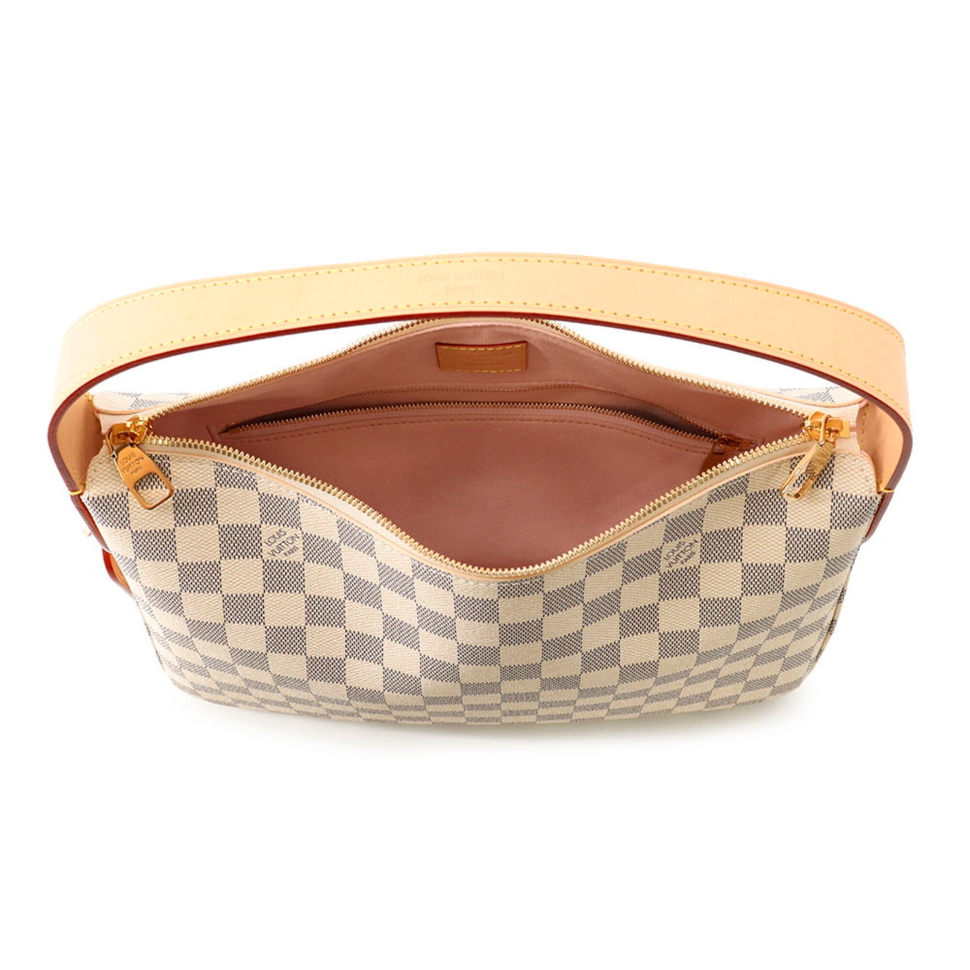 Louis Vuitton Damier Azur Beige Damier Azur Handbag Shoulder Bag (Pre-Owned)
