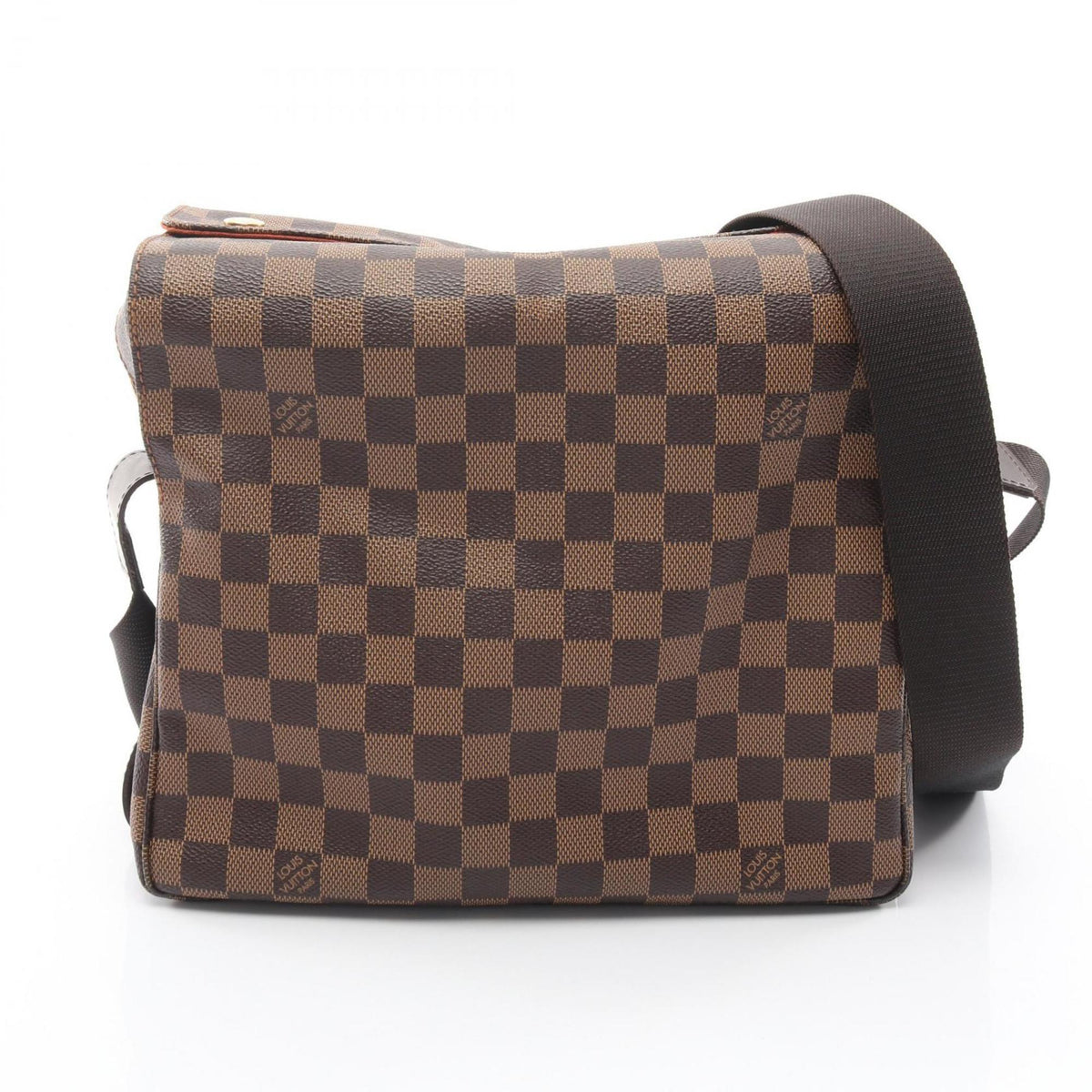 Louis Vuitton Brown Coated Canvas Damier Canvas Pvc Leather Handbag Shoulder Bag (Pre-Owned)