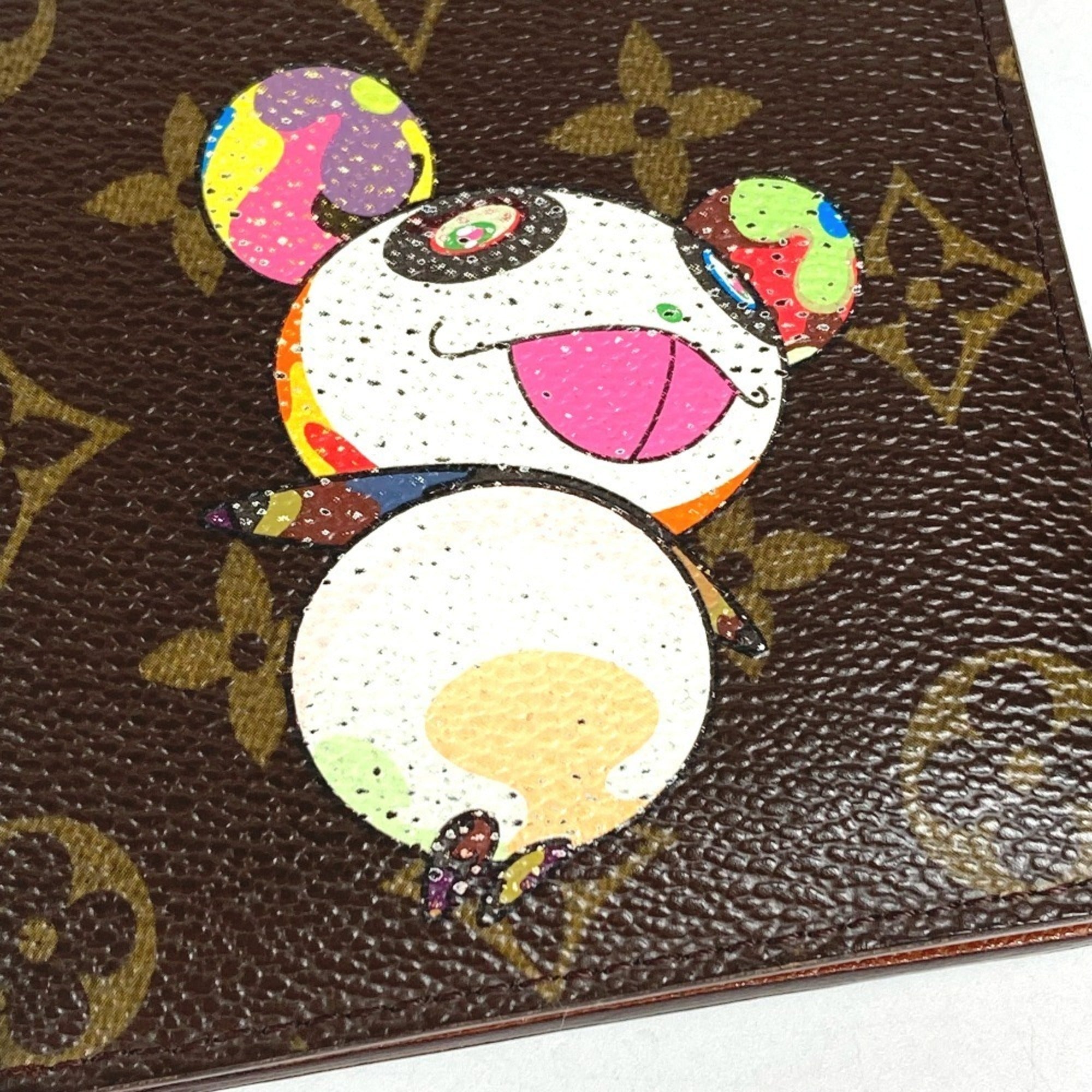 Louis Vuitton Brown Monogram Panda Monogram Wallet (Bi-Fold) (Pre-Owned)