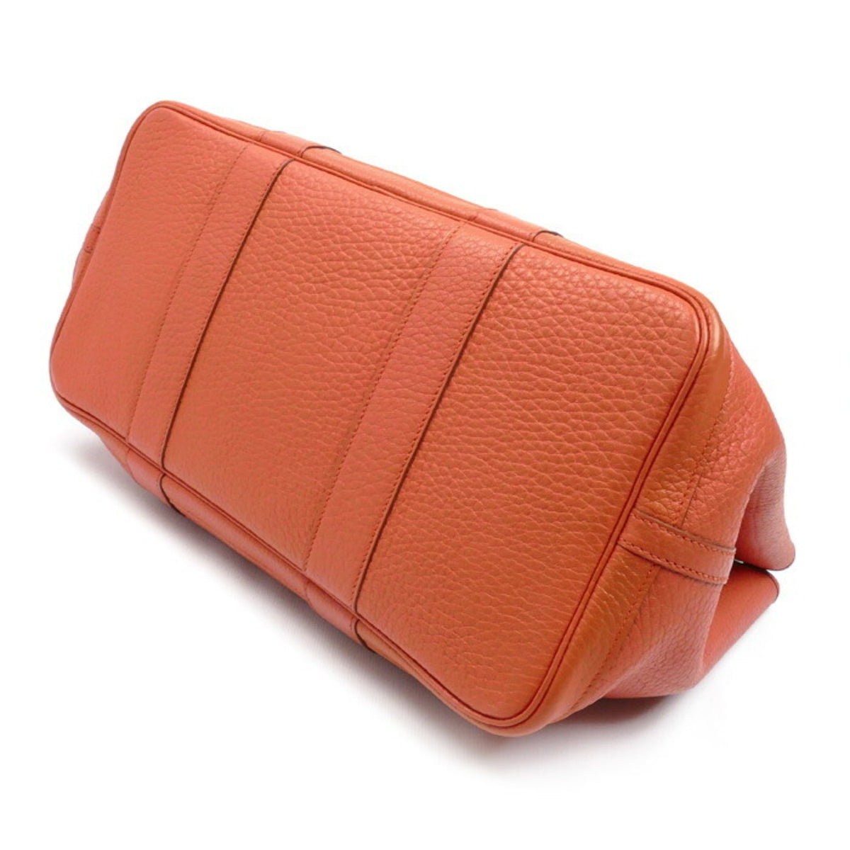 Hermes Red Orange Country Leather Handbag (Pre-Owned)