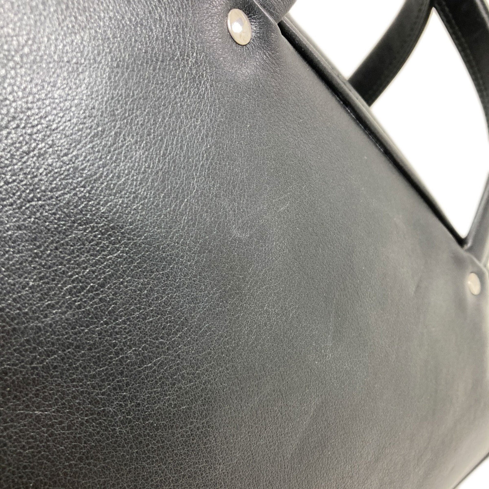 Balenciaga Black Leather Handbag (Pre-Owned)