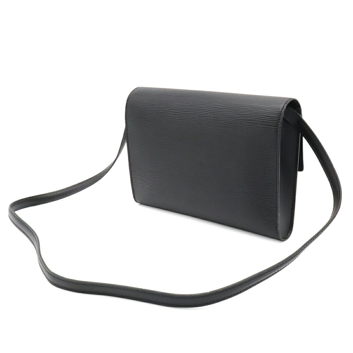 Louis Vuitton Epi Black Noir Epi Leather Clutch Bag Shoulder Bag (Pre-Owned)