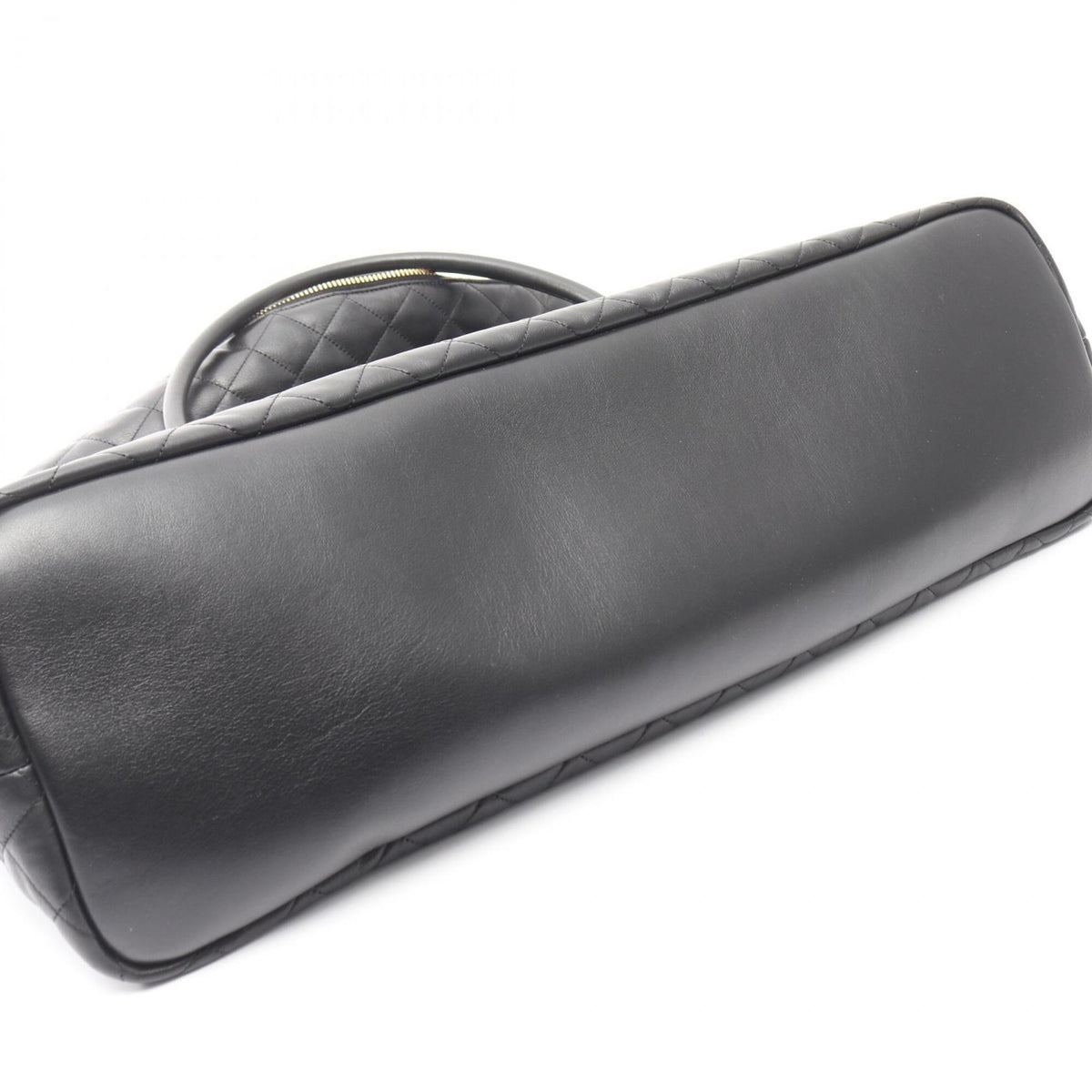 Saint Laurent Black Leather Boston Bag Handbag (Pre-Owned)