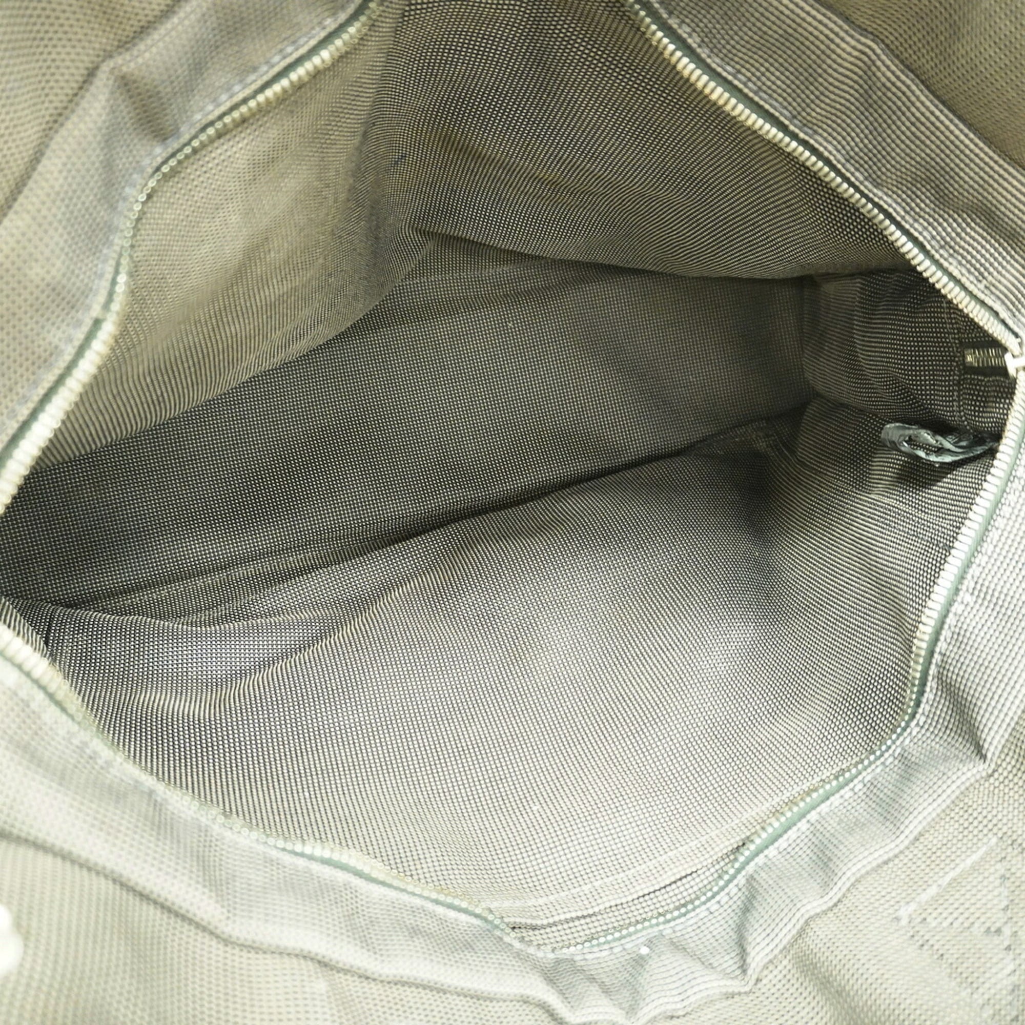 Hermes Gray Nylon Tote Bag (Pre-Owned)