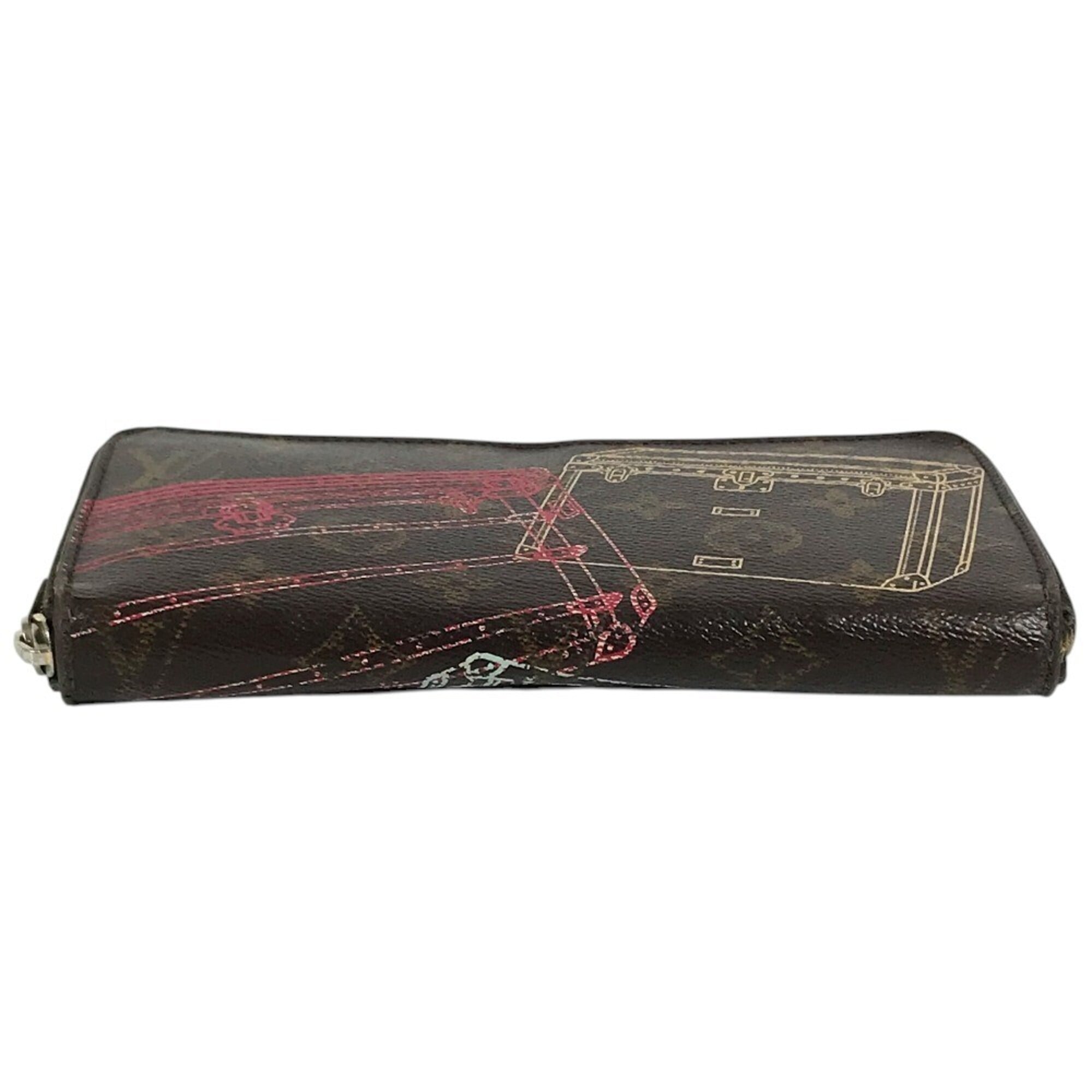 Louis Vuitton Brown Monogram Long Wallet (Bi-Fold) (Pre-Owned)