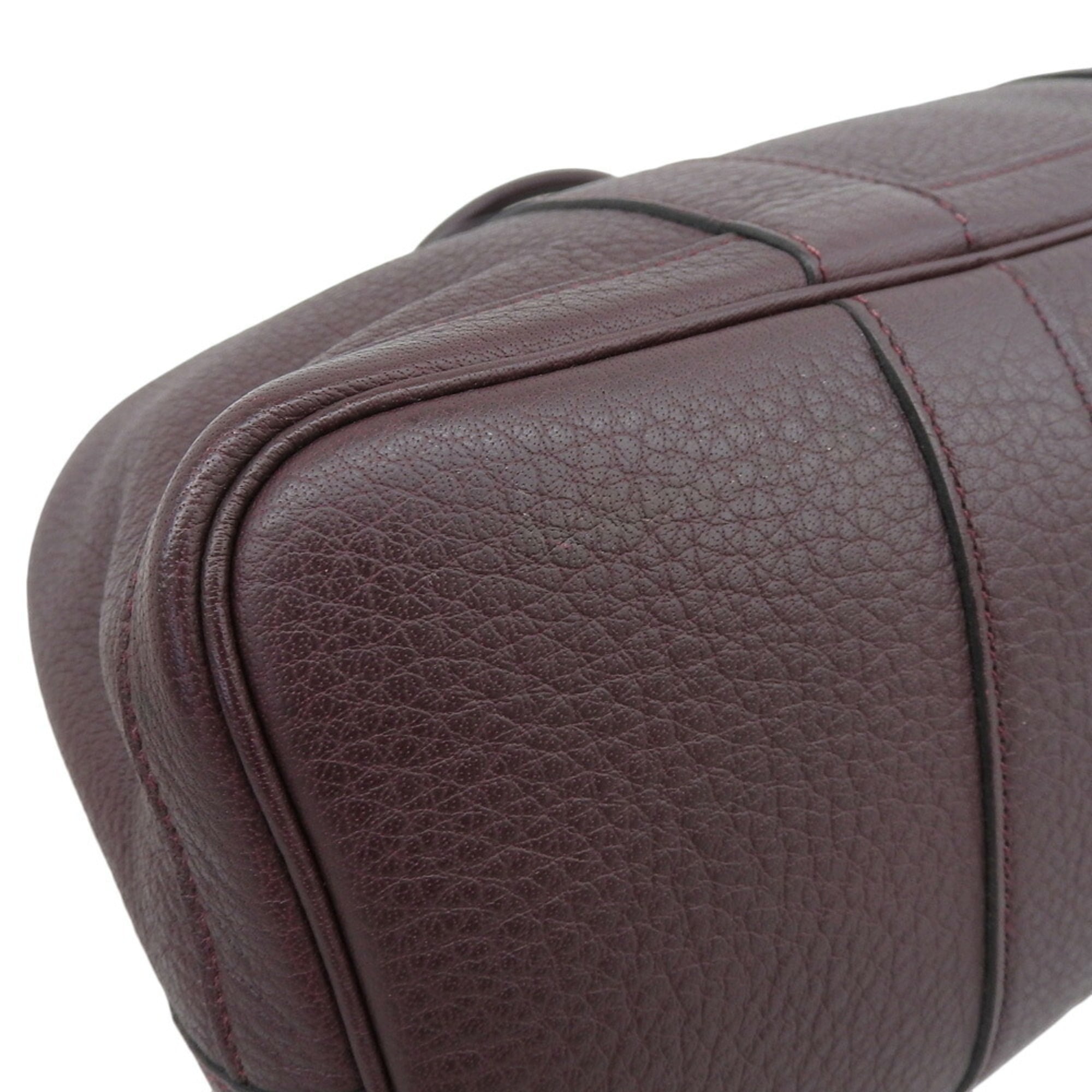 Hermes Bordeaux Negonda Leather Tote Bag (Pre-Owned)