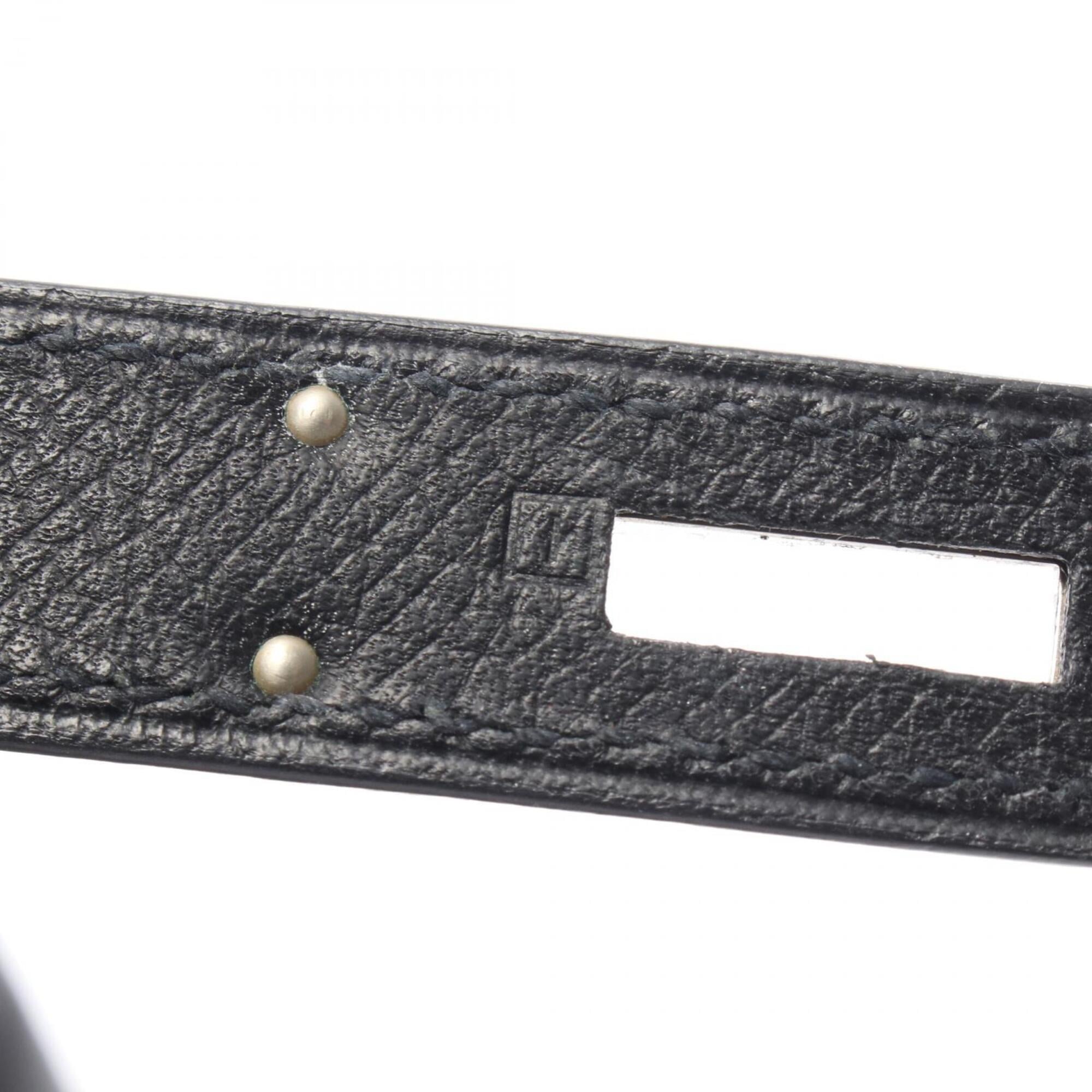 Hermes Black Epsom Leather Handbag (Pre-Owned)