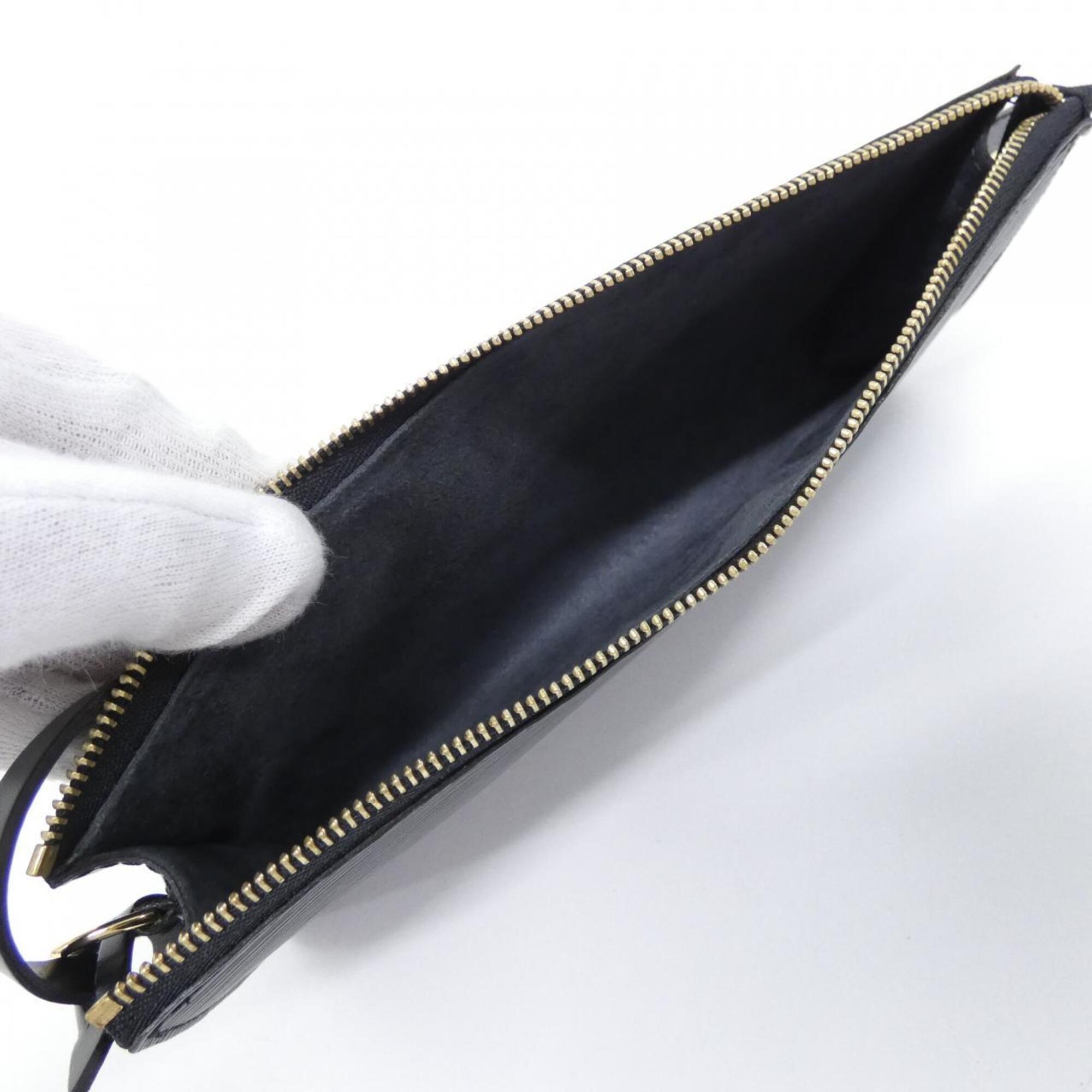Louis Vuitton Epi Black Leather Pochette Pouch (Pre-Owned)