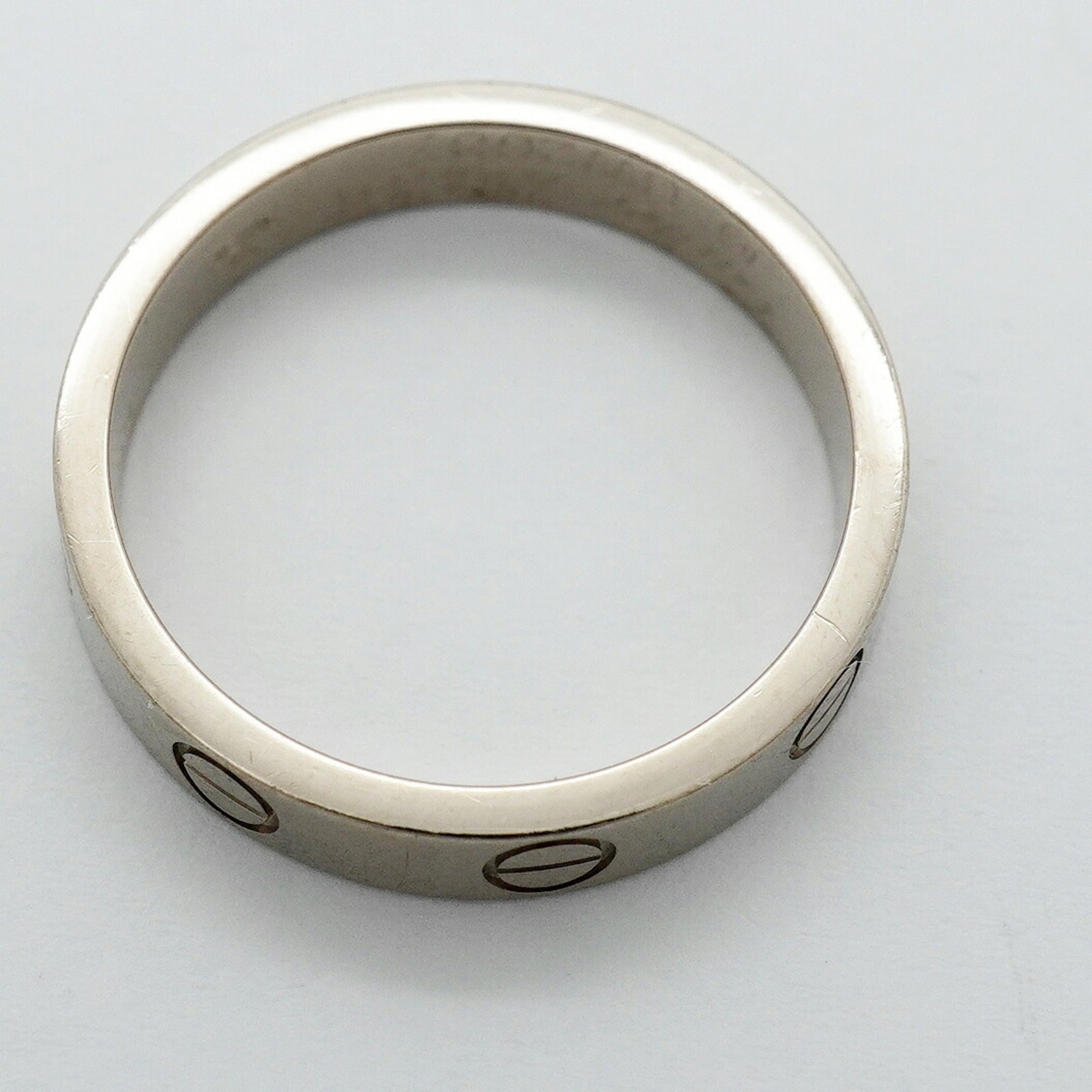 Cartier White Gold (18K) Band Ring (Pre-Owned)