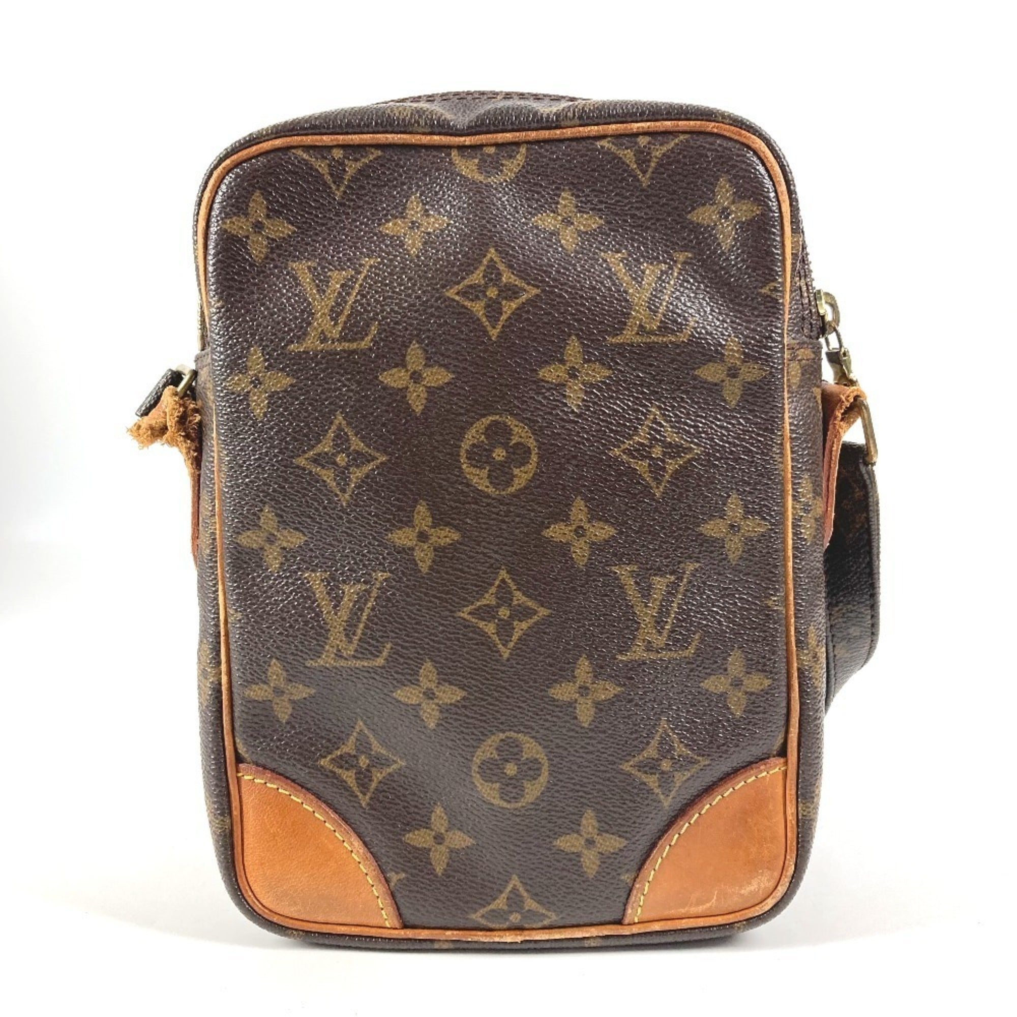 Louis Vuitton Monogram Brown Monogram Pochette Shoulder Bag (Pre-Owned)