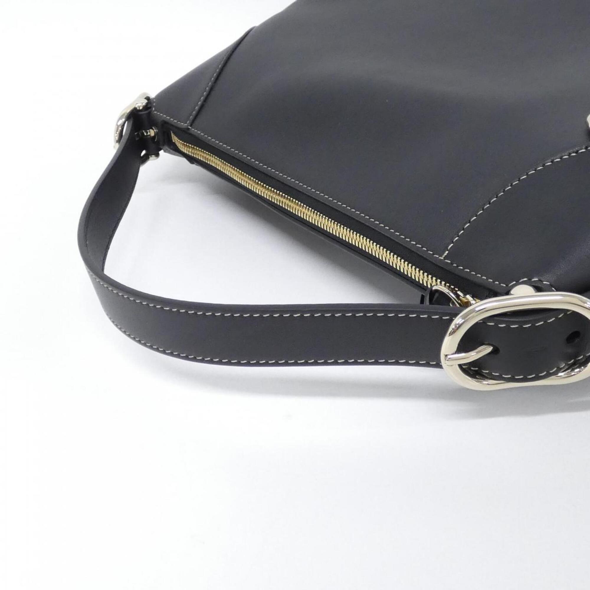 Gucci Black Leather Shoulder Bag (Pre-Owned)