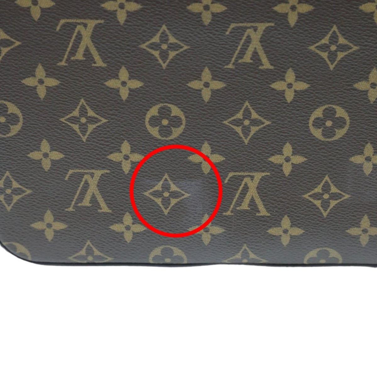 Louis Vuitton Brown Noir Monogram Canvas Shoulder Bag (Pre-Owned)