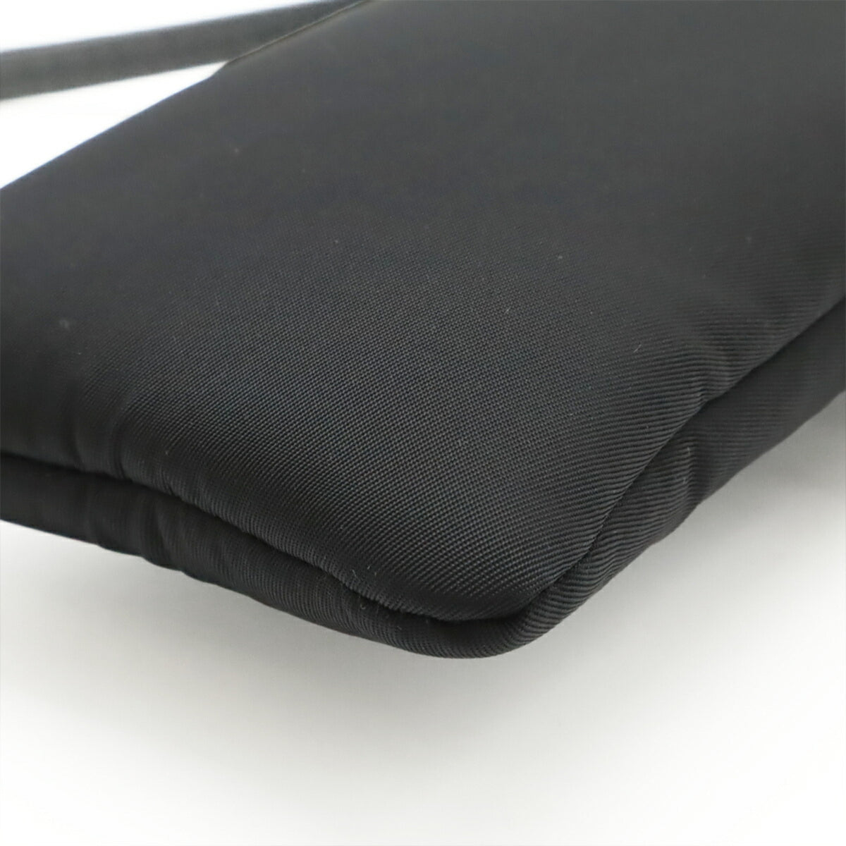 Prada Black Nero Nylon Handbag Pouch Shoulder Bag (Pre-Owned)