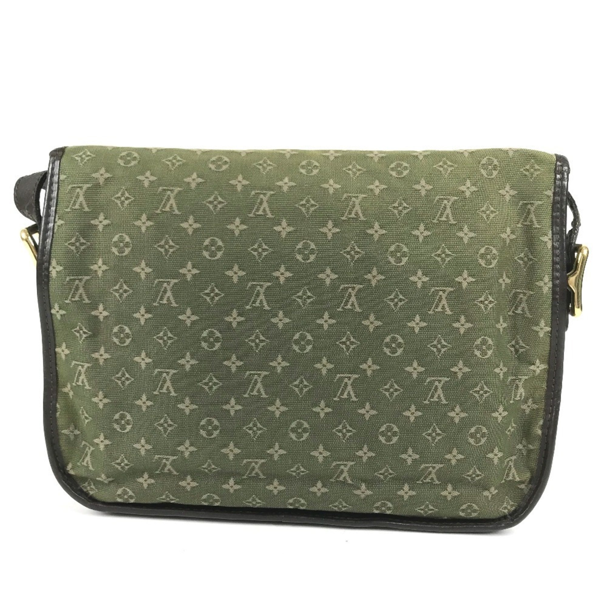 Louis Vuitton Khaki Monogram Monogram Mini Pochette Shoulder Bag (Pre-Owned)