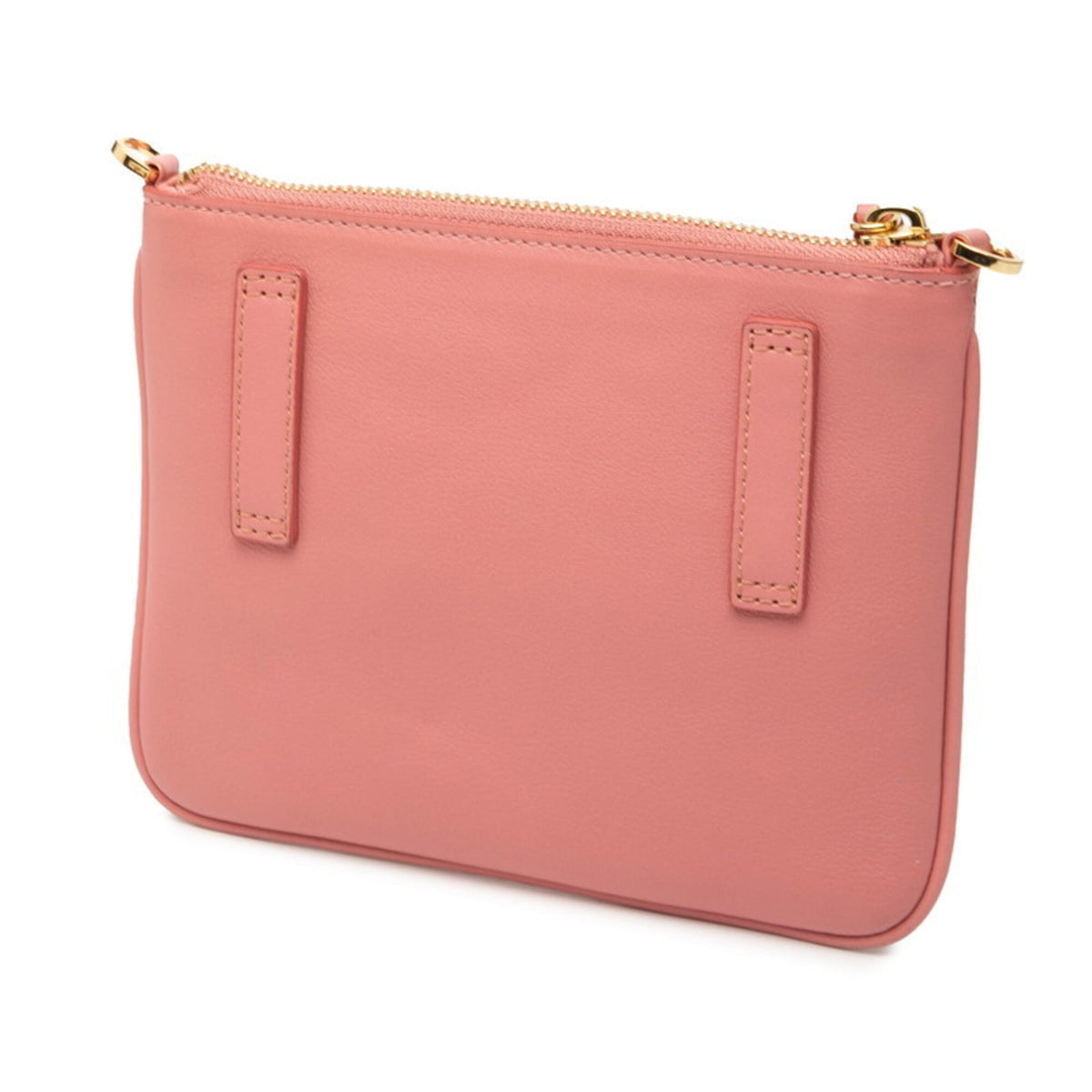 Mcm Multi-Color Pink Leather Shoulder Bag (Pre-Owned)