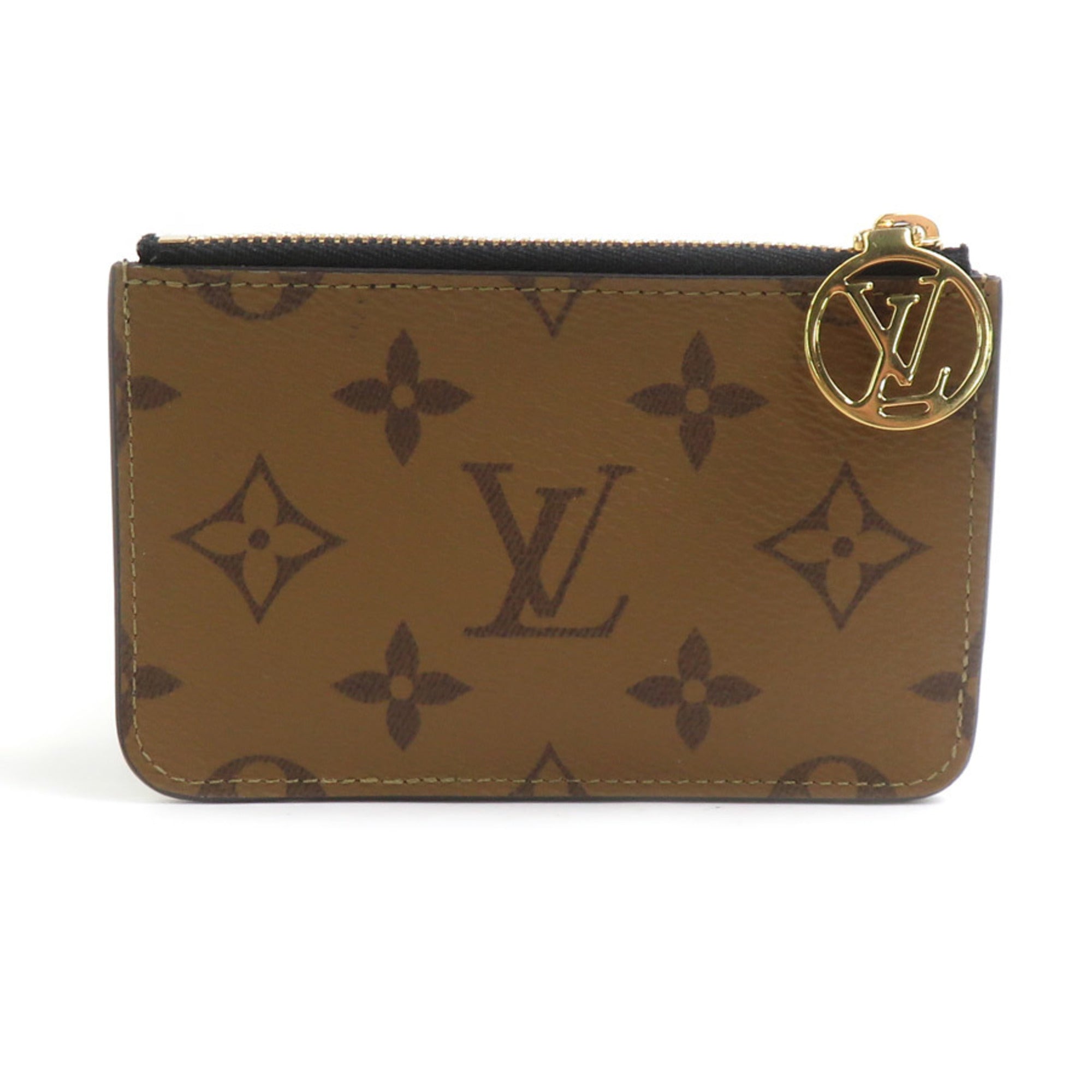 Louis Vuitton Brown Pvc Coin Purse/Coin Case (Pre-Owned)