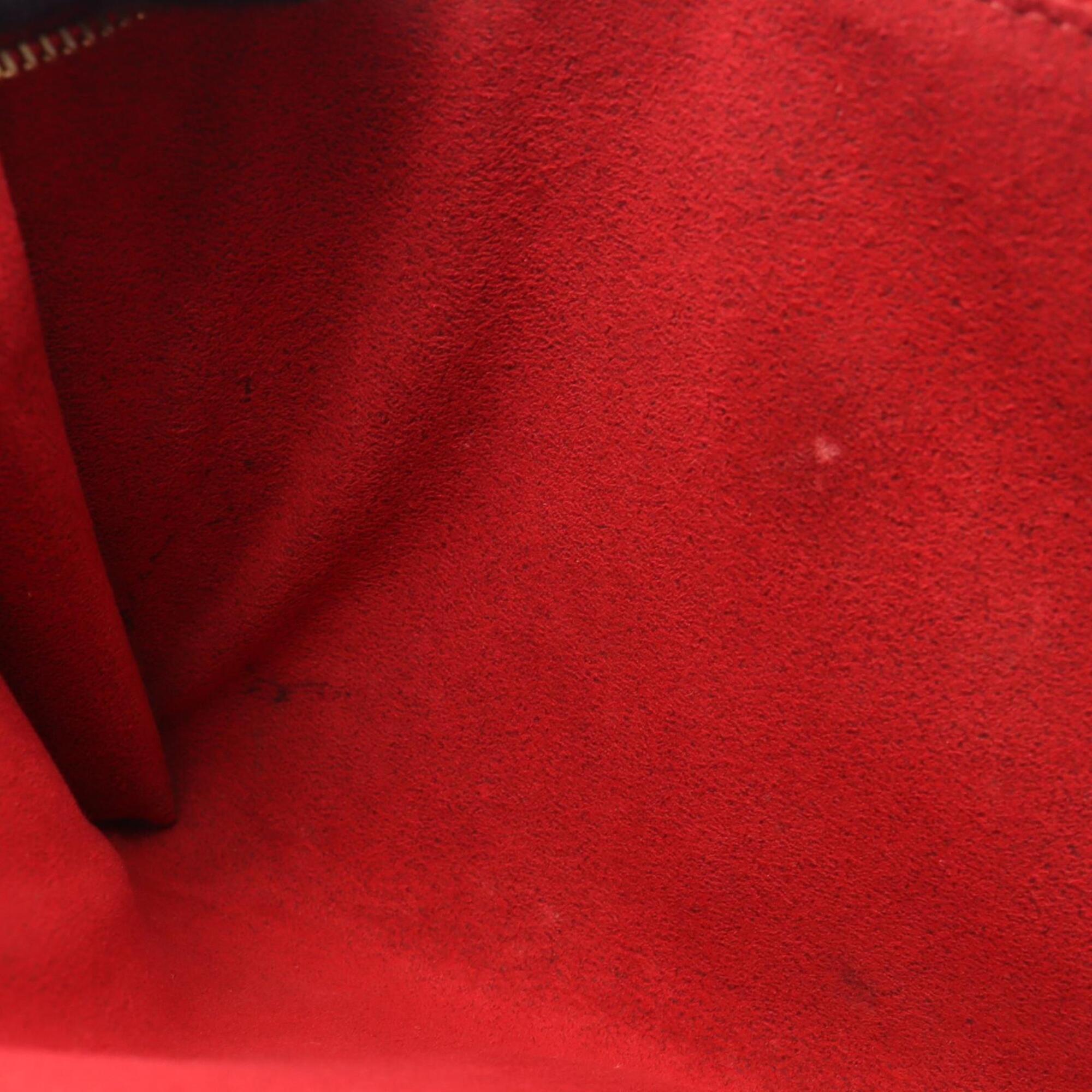 Louis Vuitton Epi Castilian Red Red Color Leather Handbag (Pre-Owned)