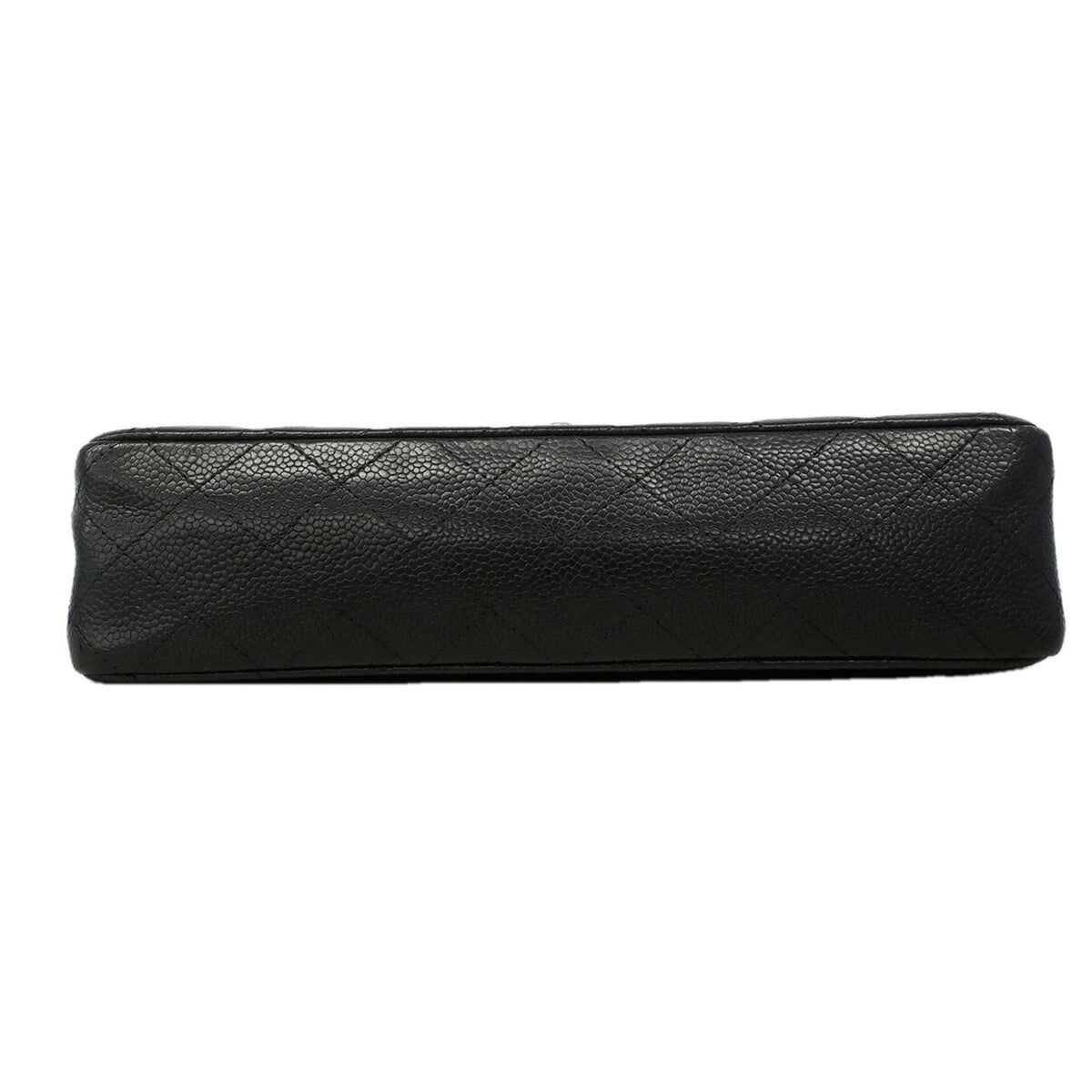 Chanel Black Grained Calfskin Shoulder Bag (Pre-Owned)
