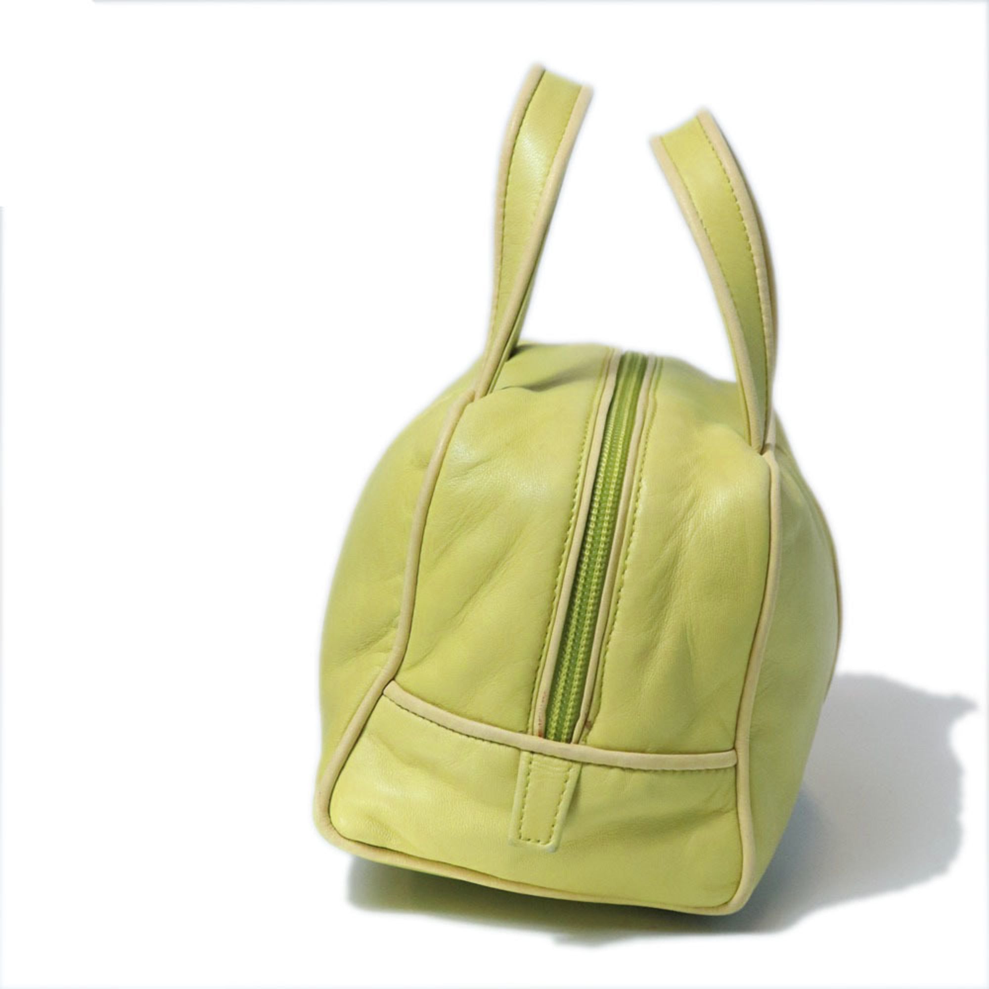 Loewe Green Leather Handbag (Pre-Owned)