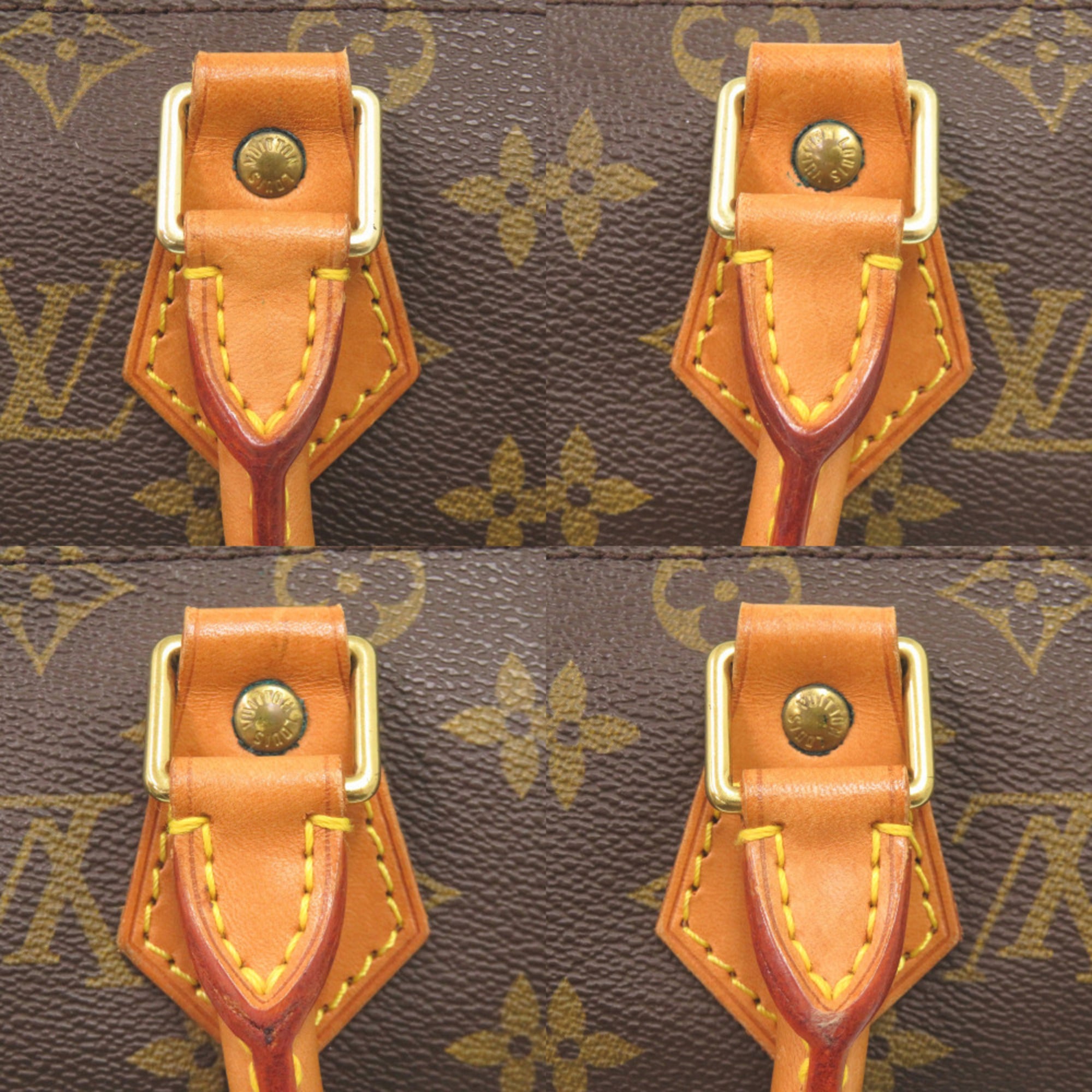 Louis Vuitton Brown Monogram Handbag (Pre-Owned)